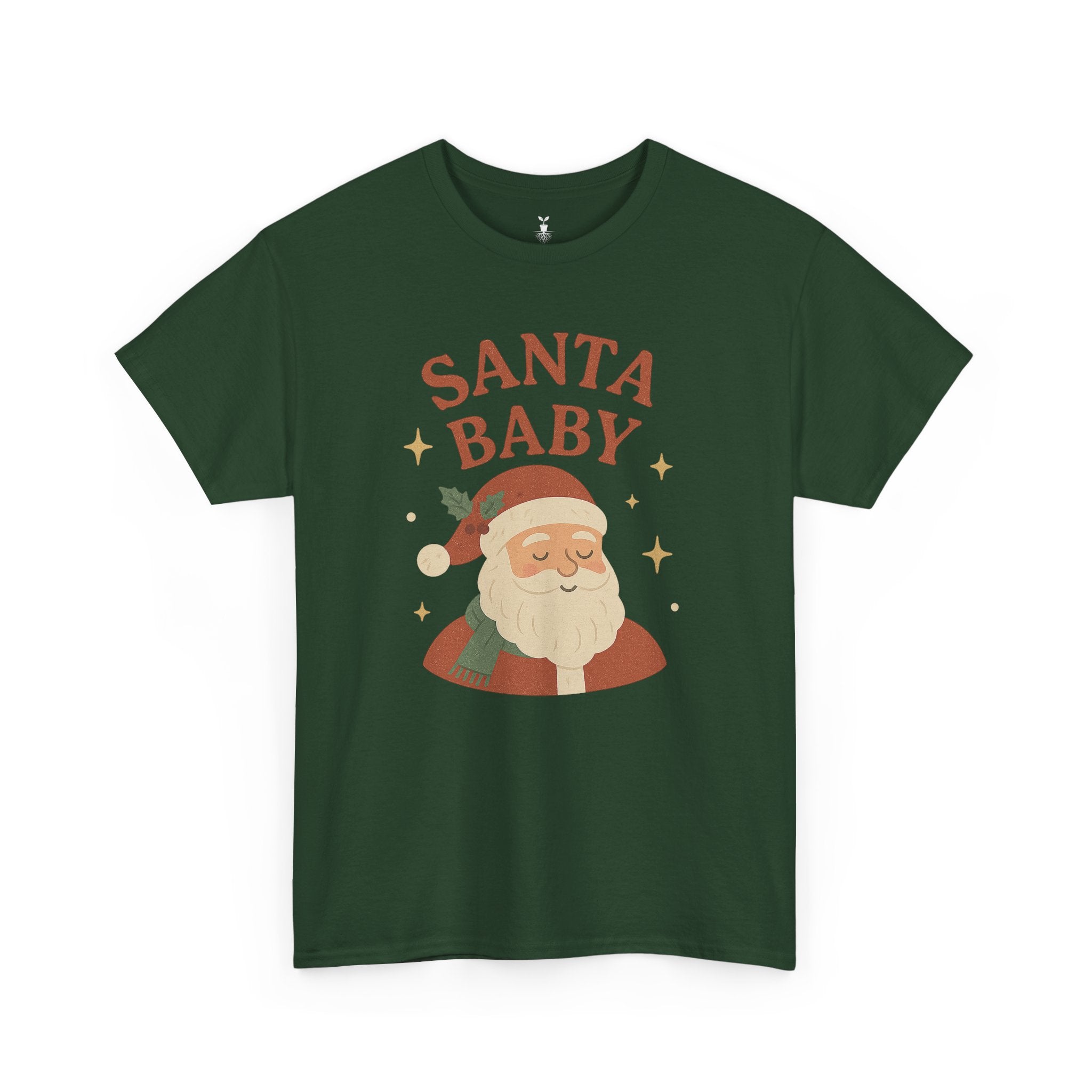 Vintage Santa Baby Christmas T-Shirt