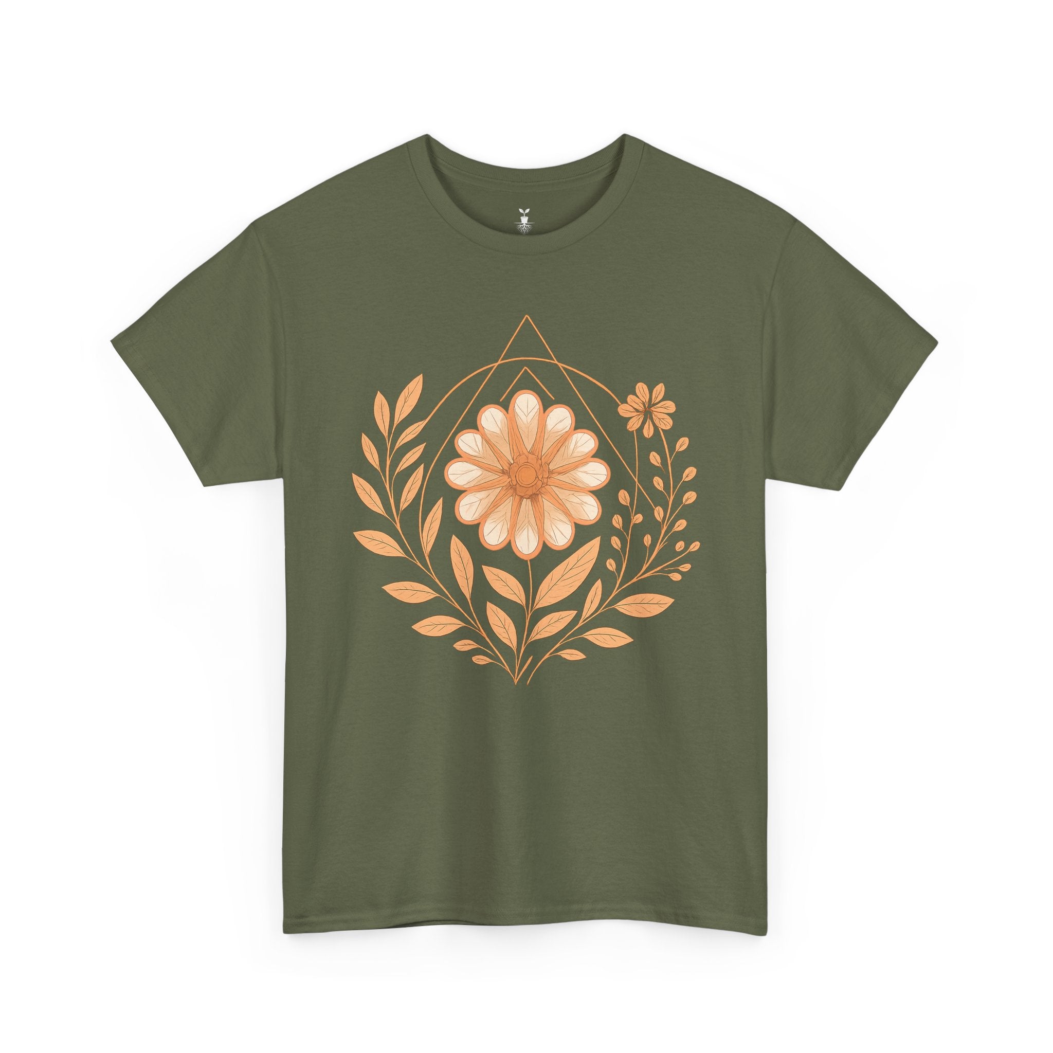 Aesthetic Botanical Bohemian Floral T-Shirt
