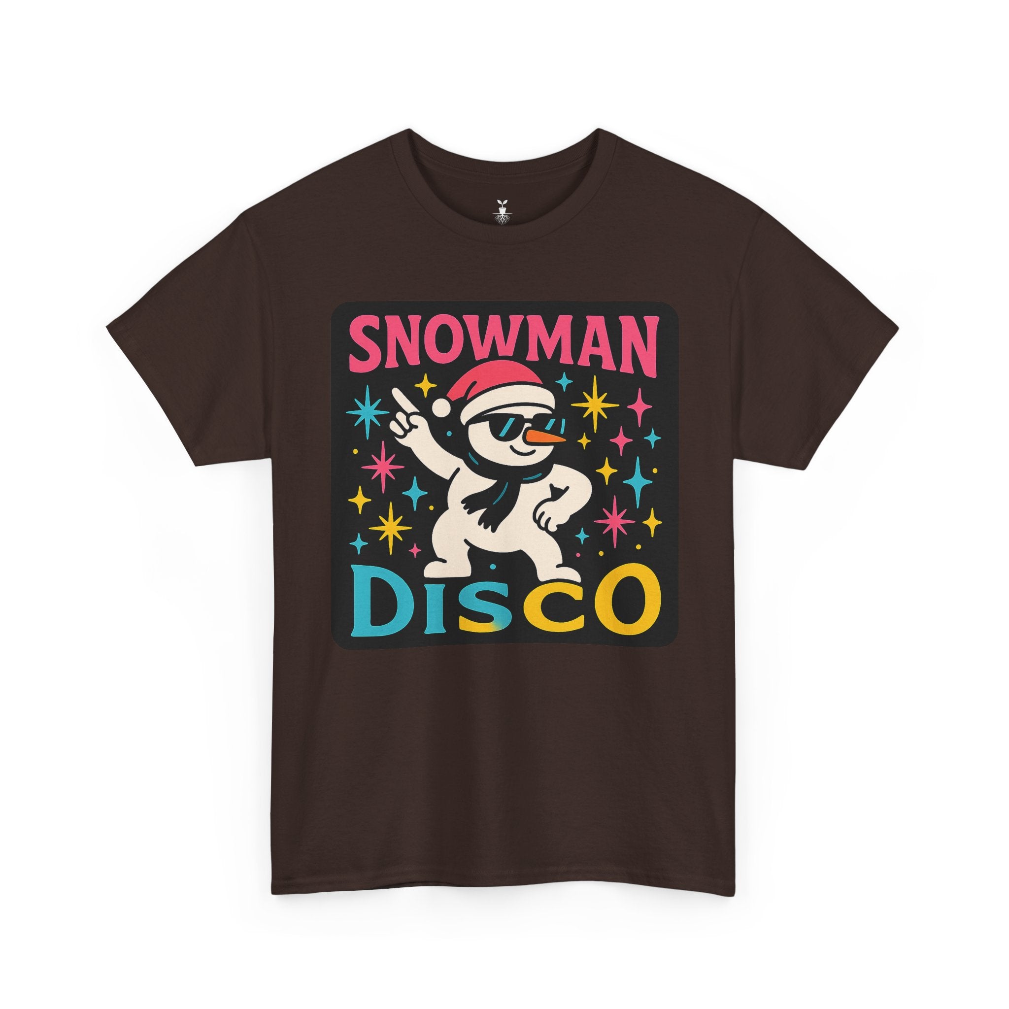 Christmast Snowman Disco T-Shirt