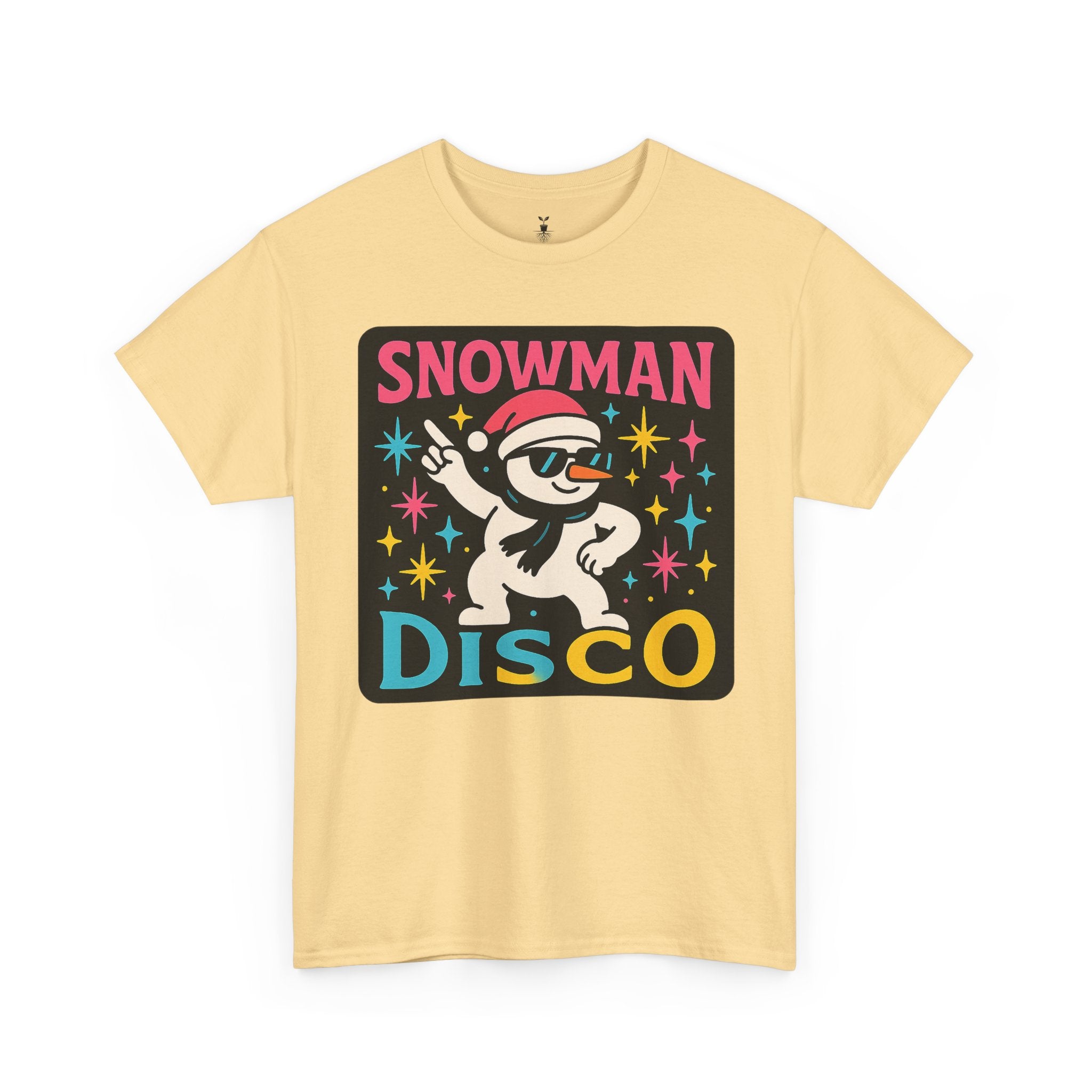 Christmast Snowman Disco T-Shirt