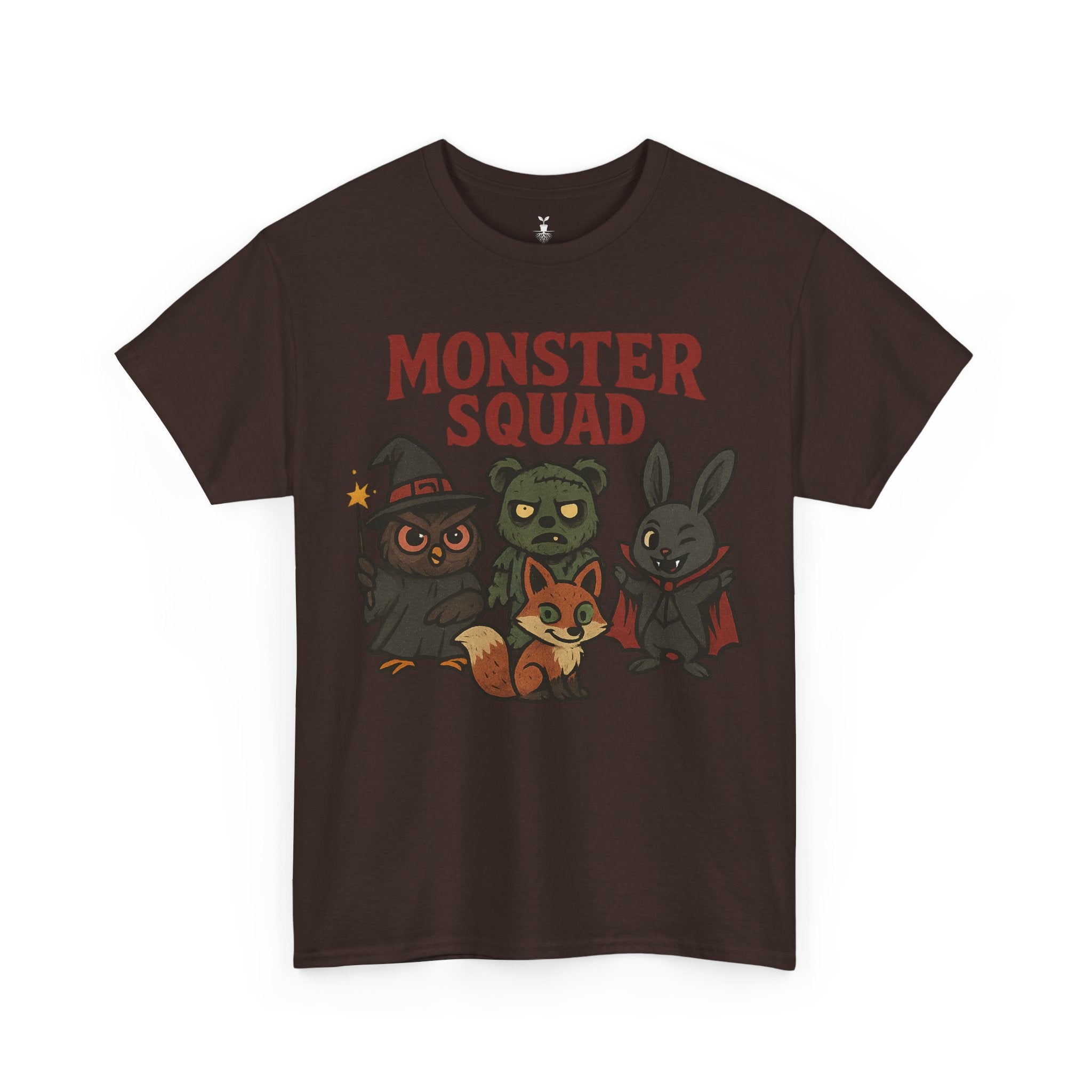 Owl, Fox, Bear, And Rabbit Monster Squad T-Shirt