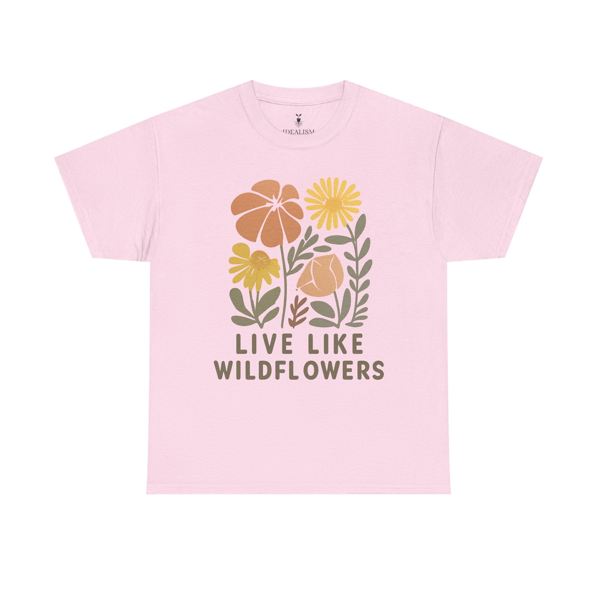 Aesthetic Live Like Wildflowers T-Shirt