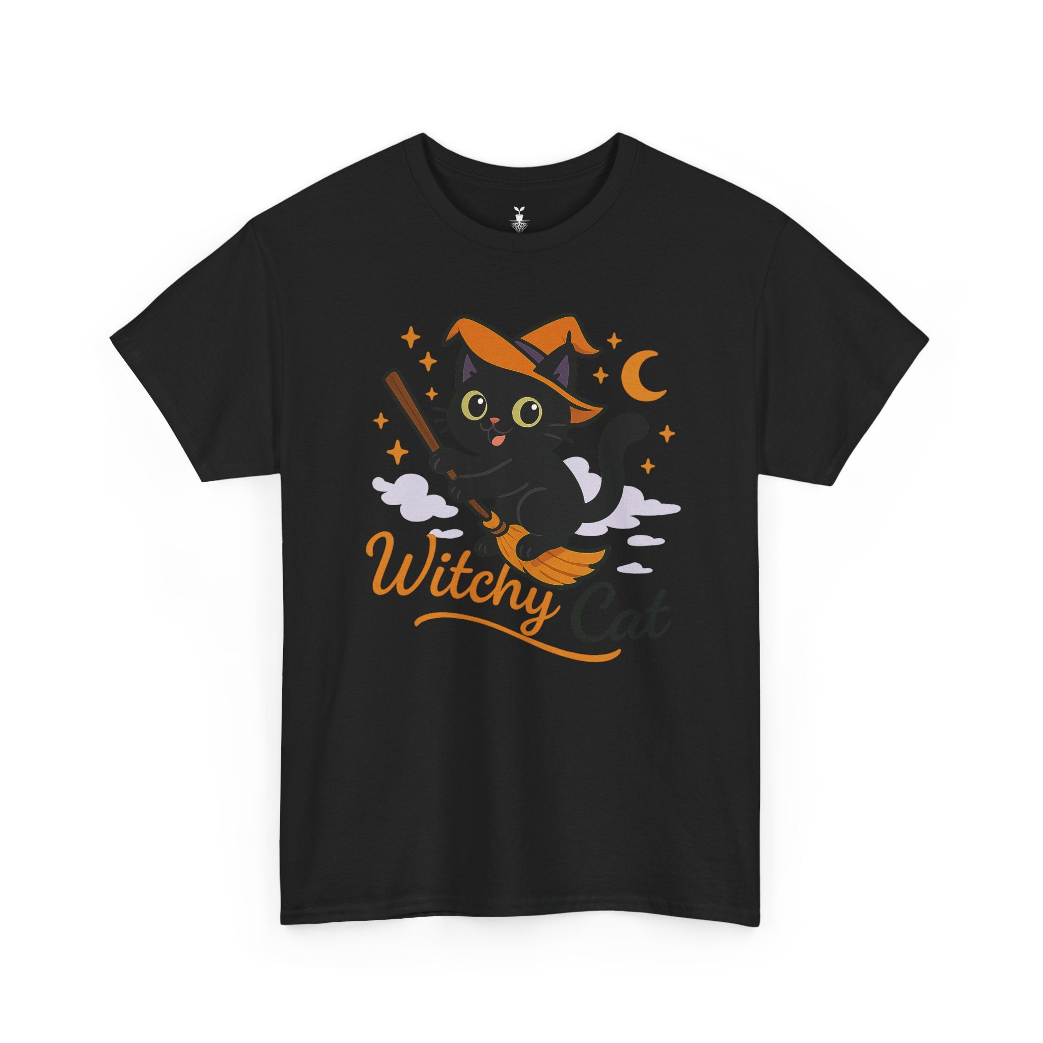 Halloween Witchy Cat T-Shirt