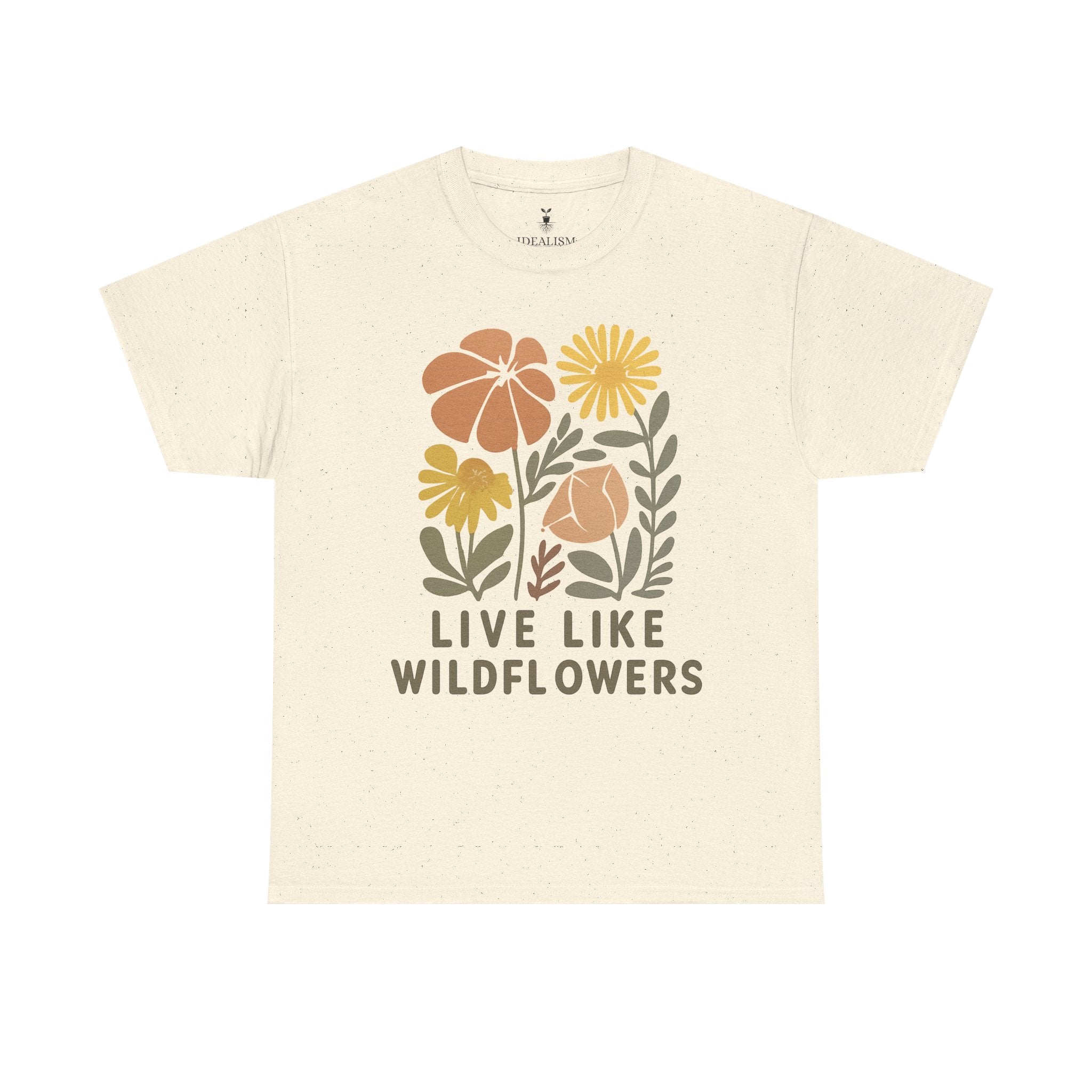 Aesthetic Live Like Wildflowers T-Shirt