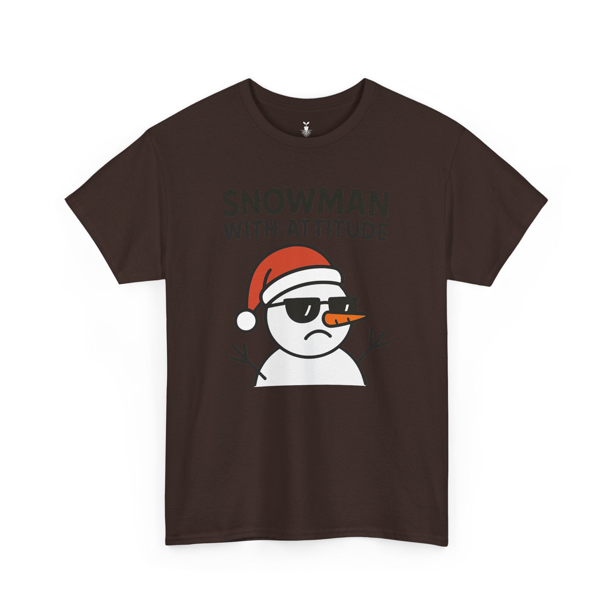 Funny Snowman with Attitude T-Shirt