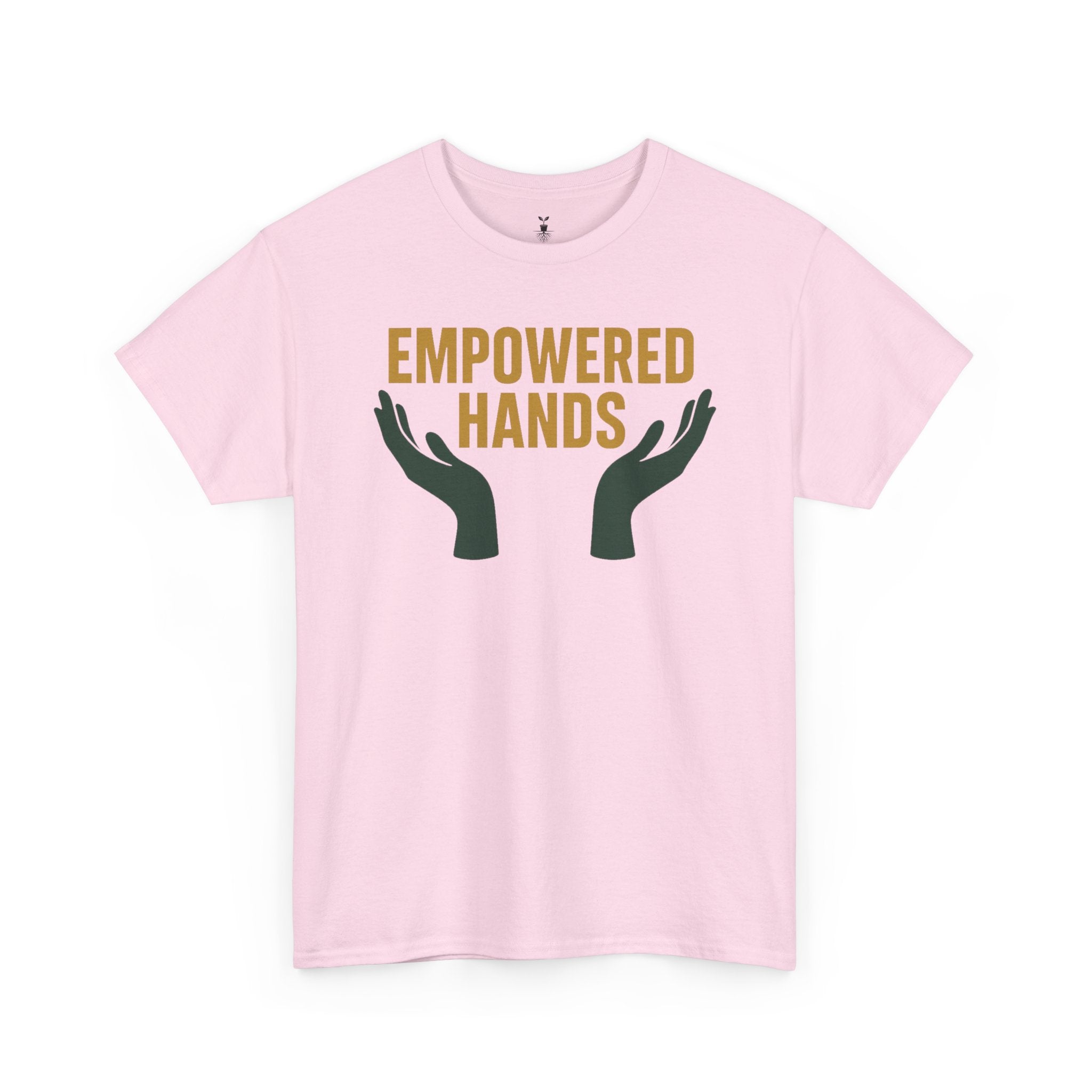 empower hands & Conquered Motivational T-Shirt