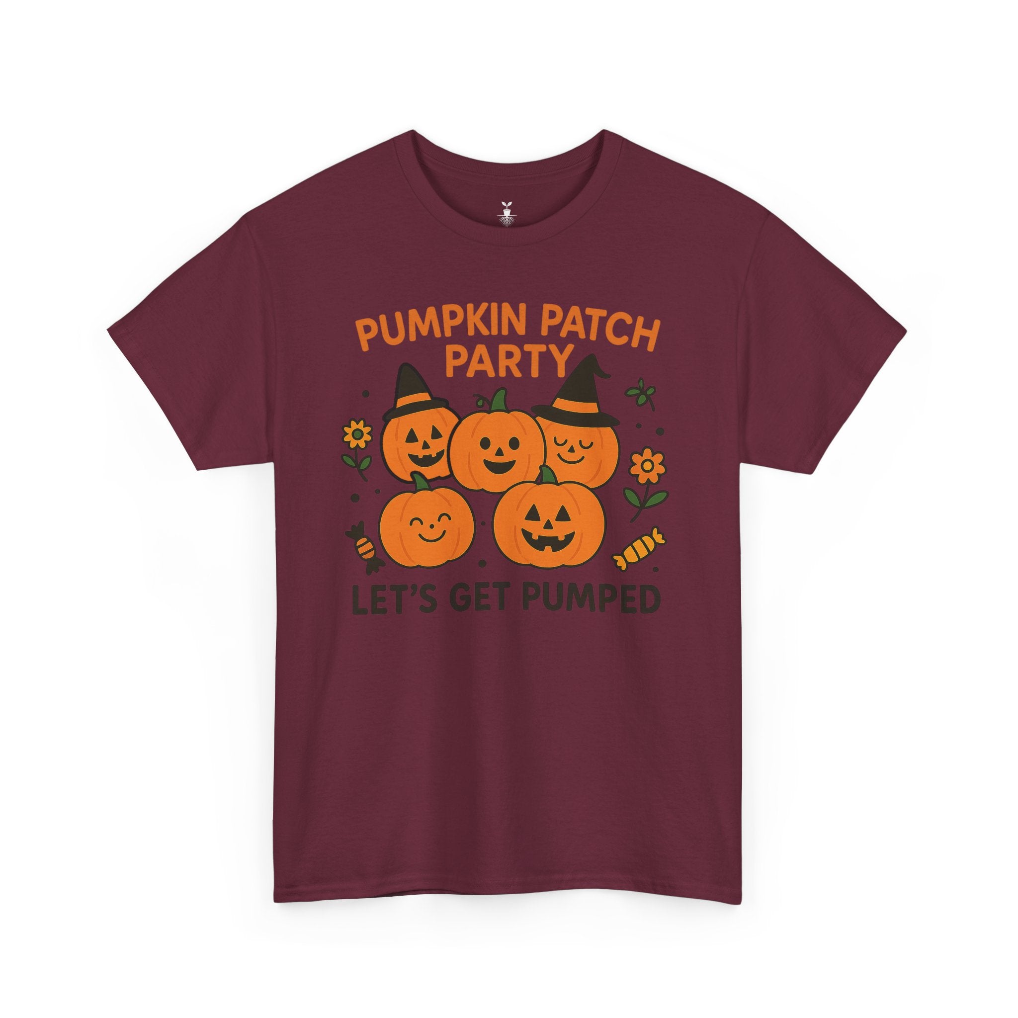 Cute Smiling Pumpkin Patch Party T-Shirt