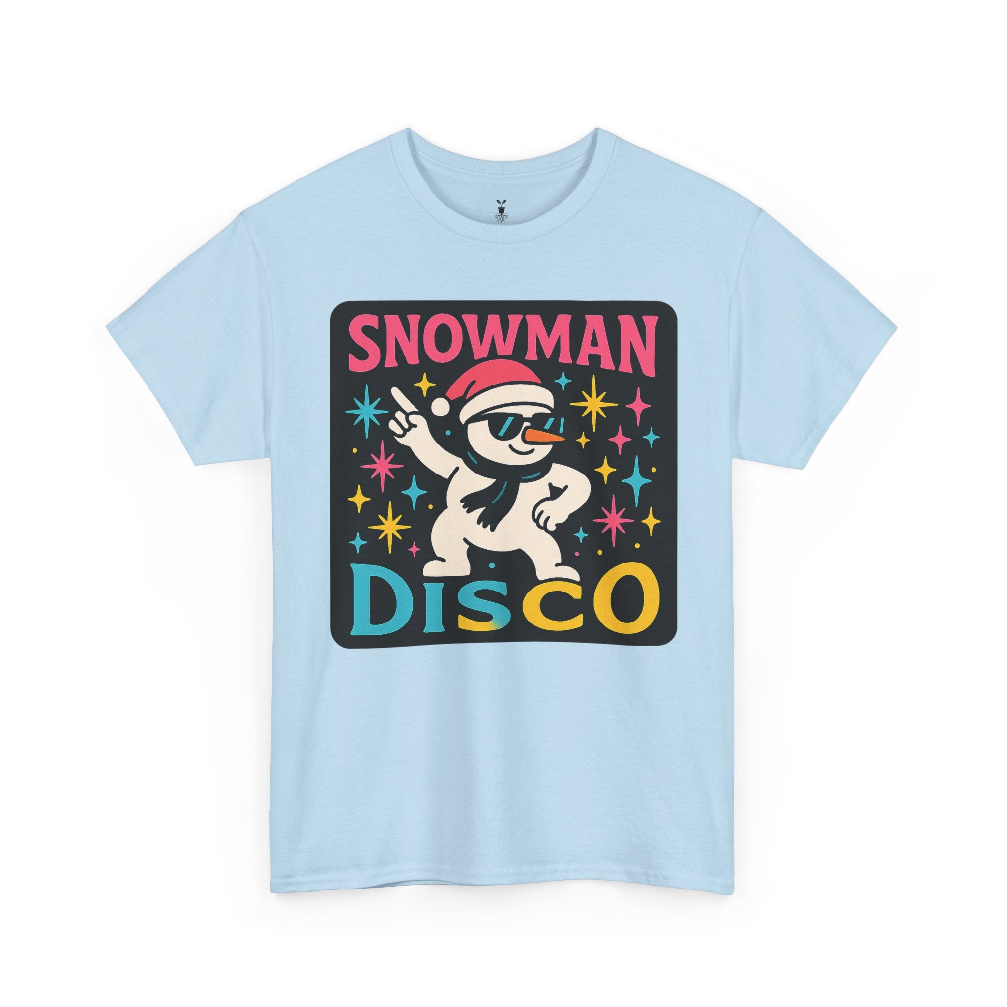 Christmast Snowman Disco T-Shirt