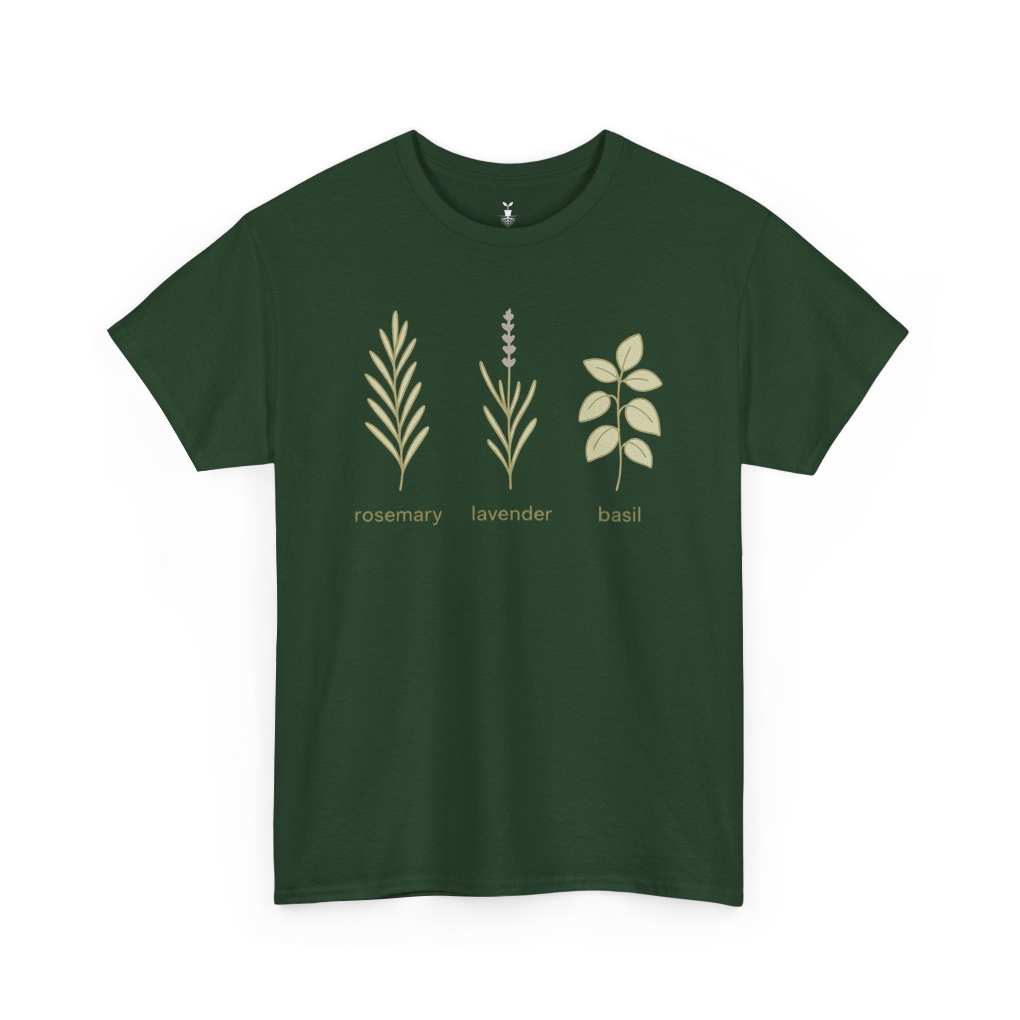 Boho Rosemary, Lavender & Basil T-Shirt