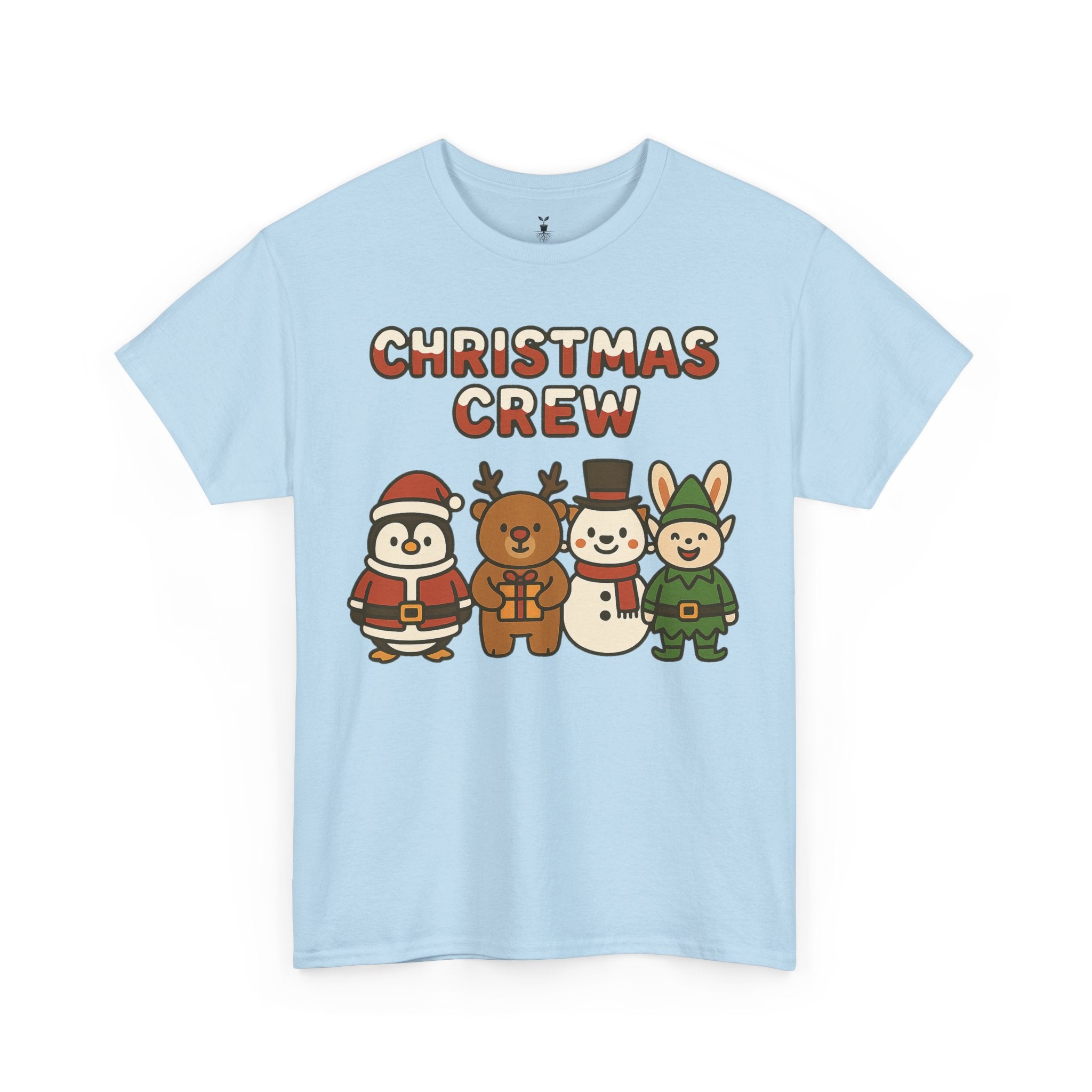 Christmas Crew Penguin Reindeer Snowman Bunny T-Shirt