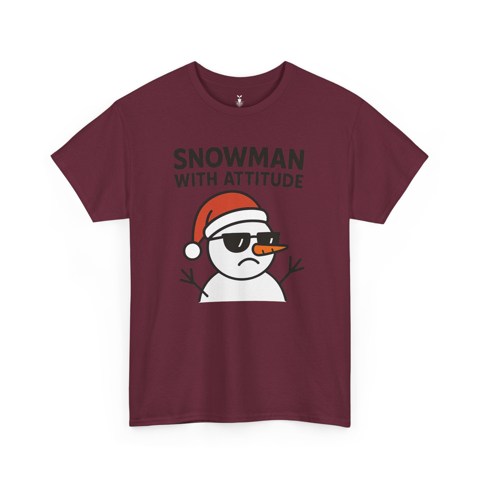 Funny Snowman with Attitude T-Shirt