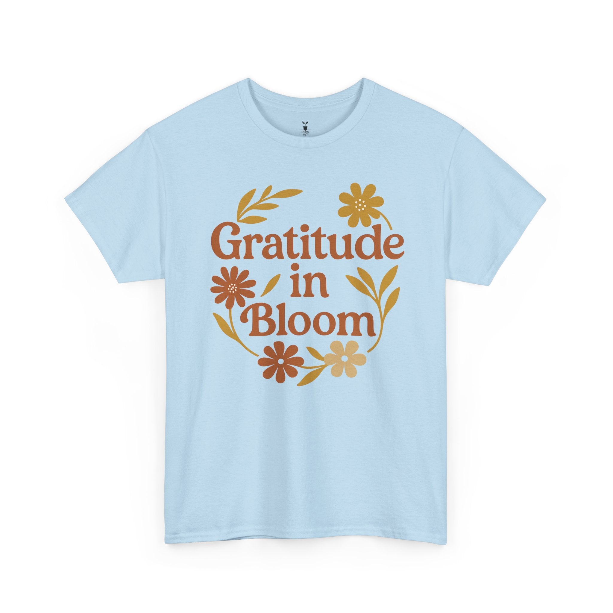 Floral Boho Gratitude in Bloom T-Shirt