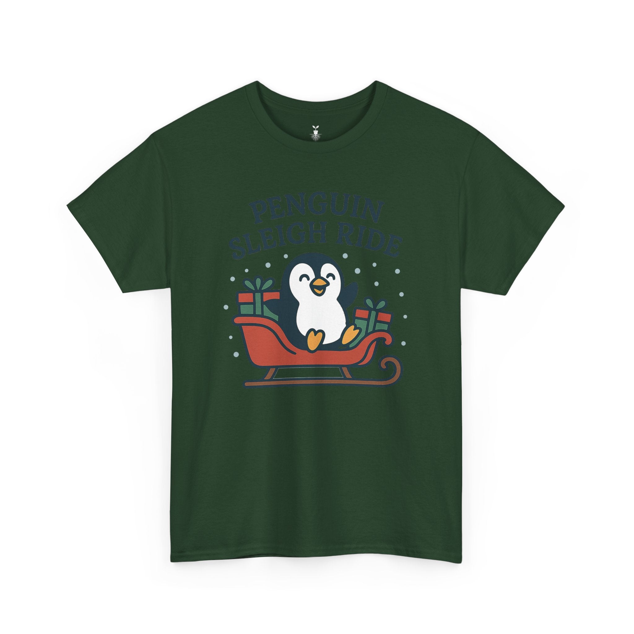 Penguin Sleigh Ride T-Shirt