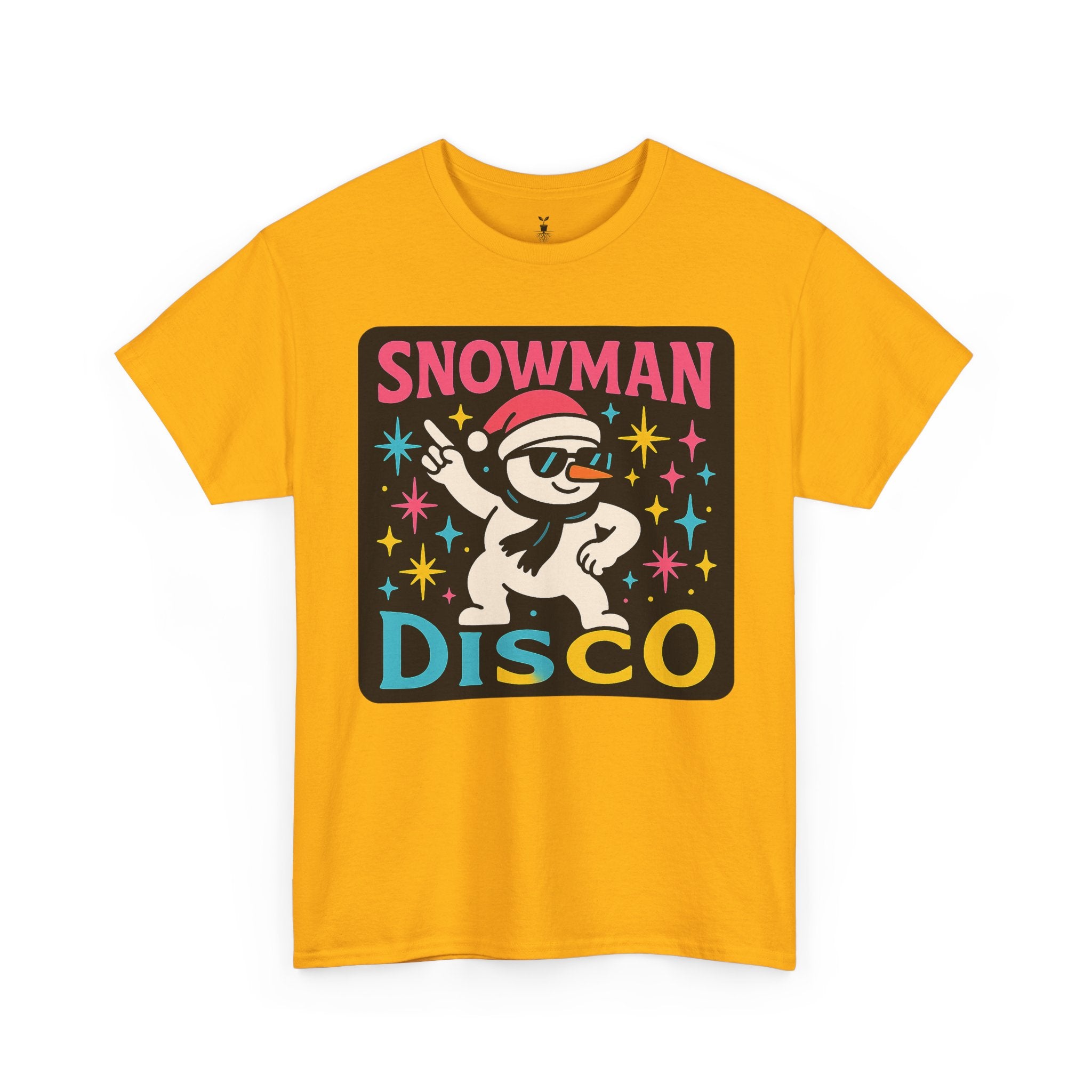 Christmast Snowman Disco T-Shirt