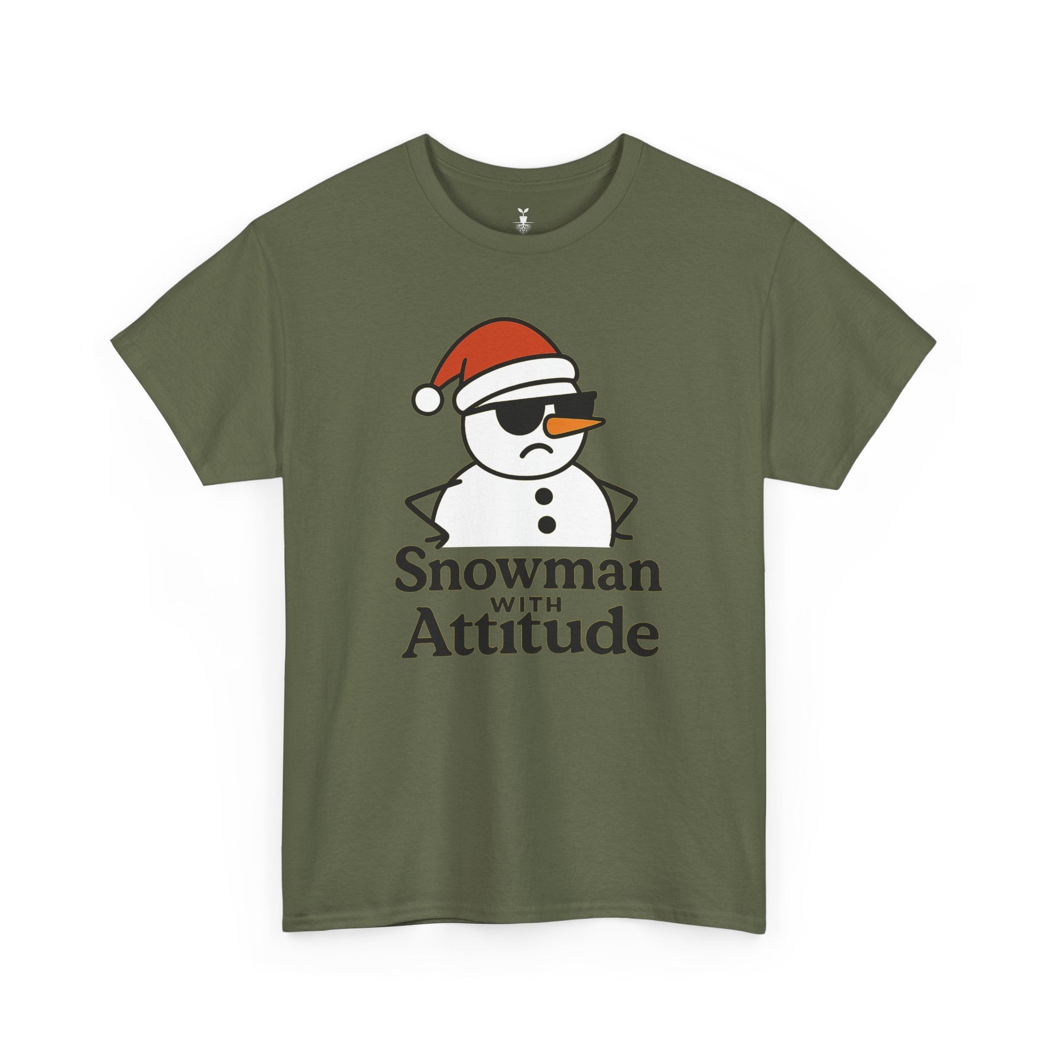 Funny Snowman with Attitude T-Shirt
