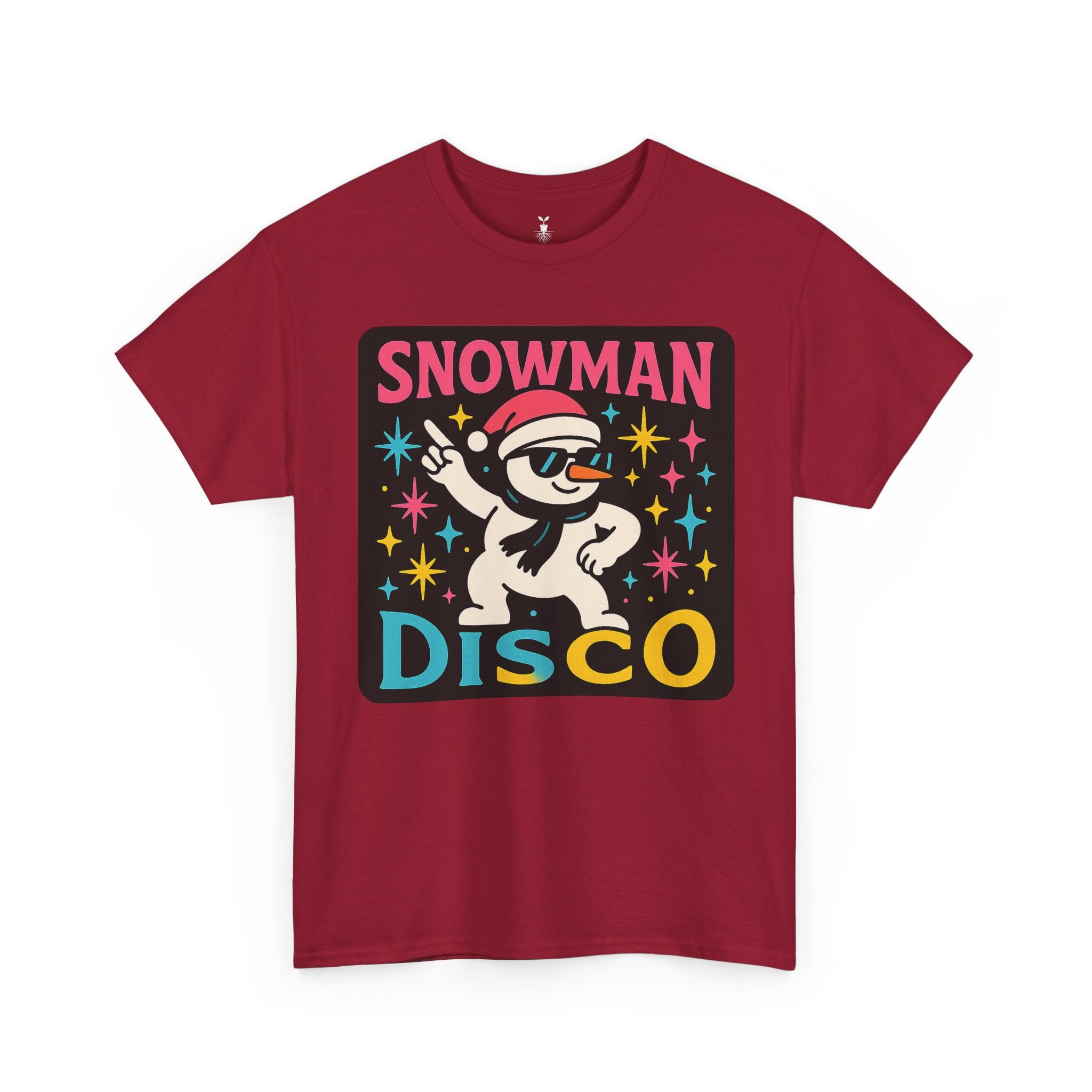 Christmast Snowman Disco T-Shirt