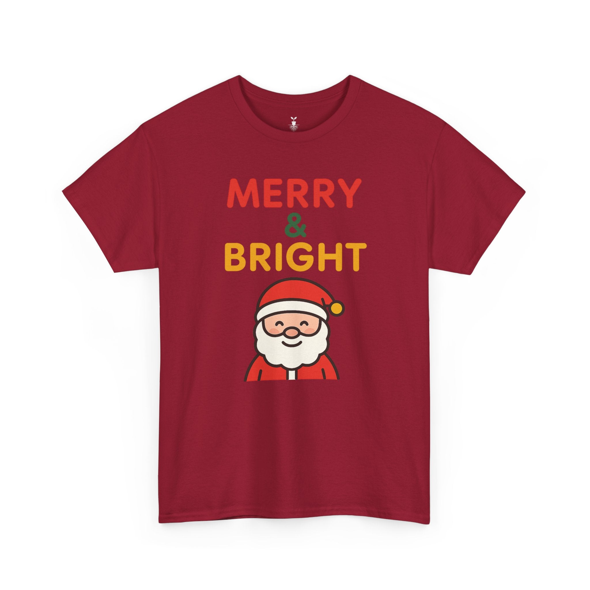 Santa Claus Merry and Bright Christmas T-Shirt