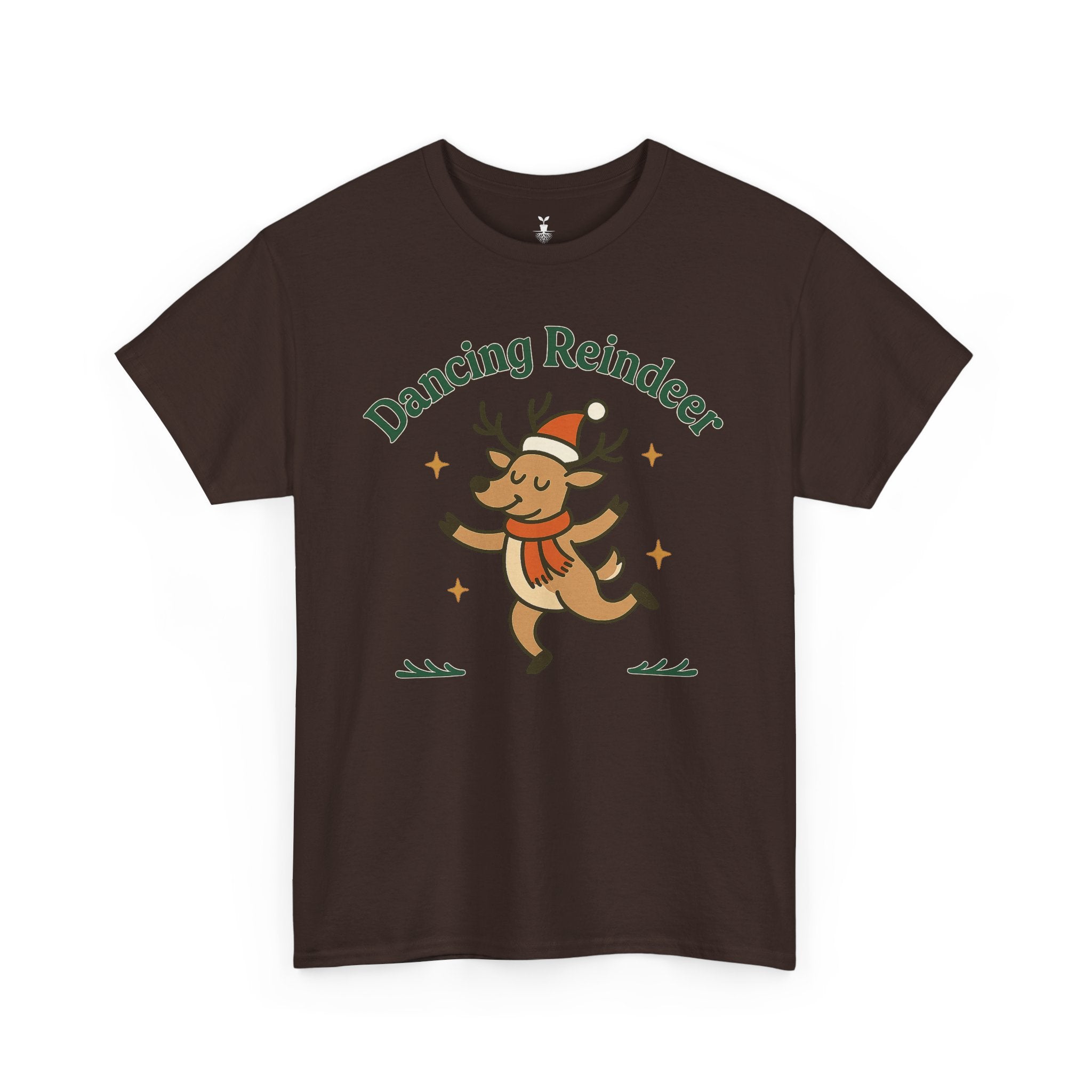 Festive Christmas Dancing Reindeer T-Shirt