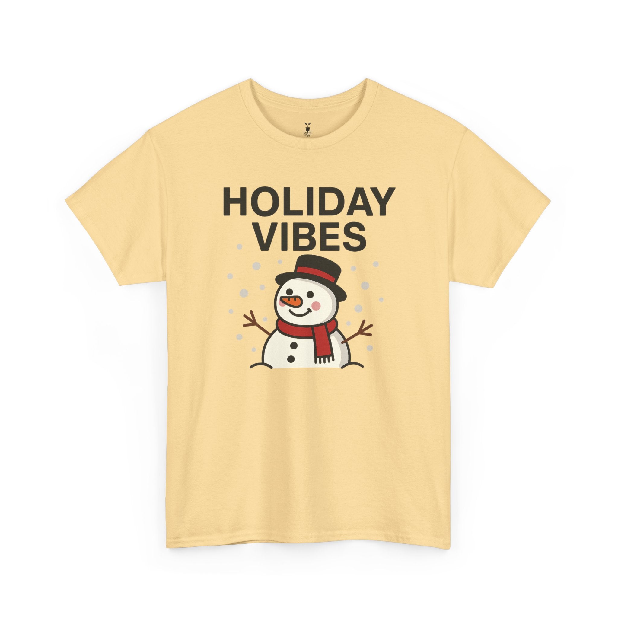 Christmas Snowman Holiday Vibes T-Shirt