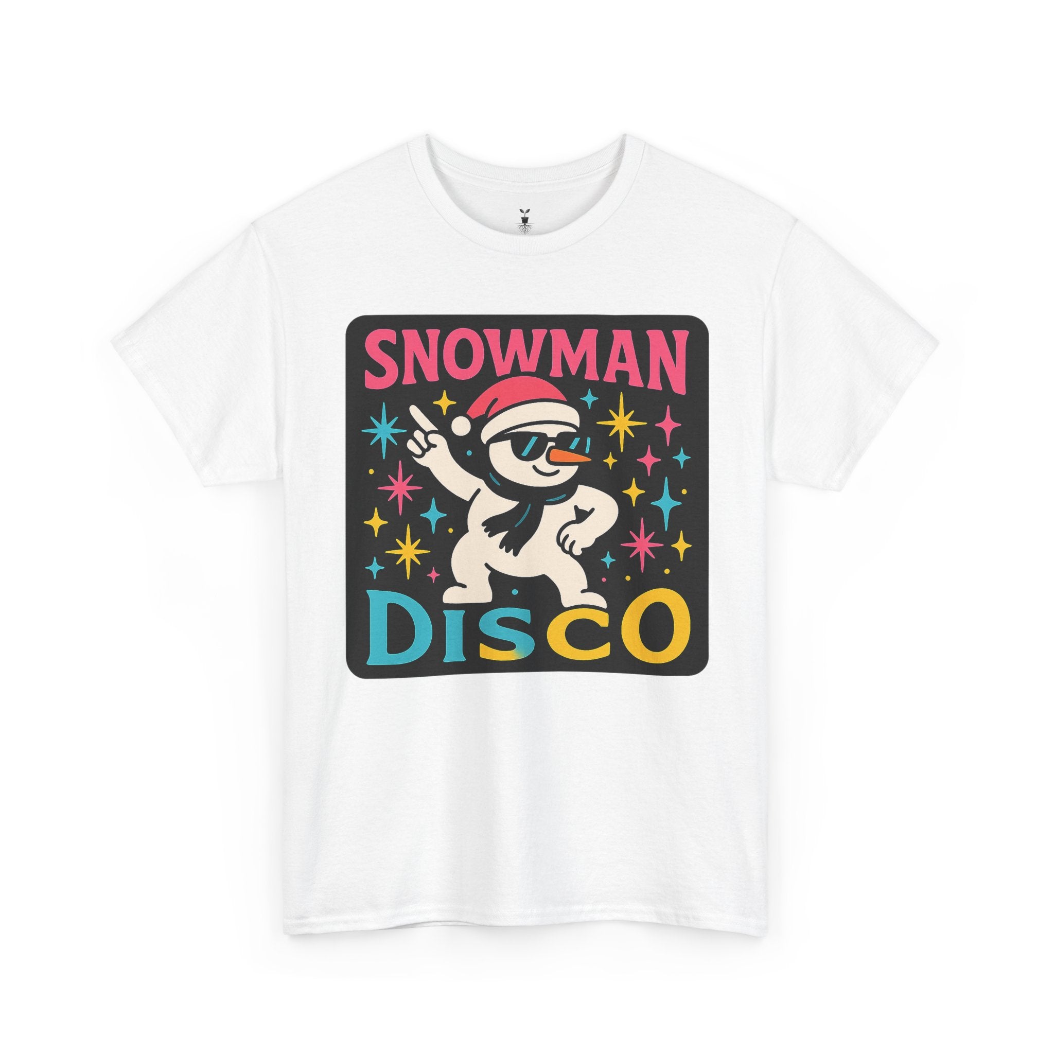 Christmast Snowman Disco T-Shirt