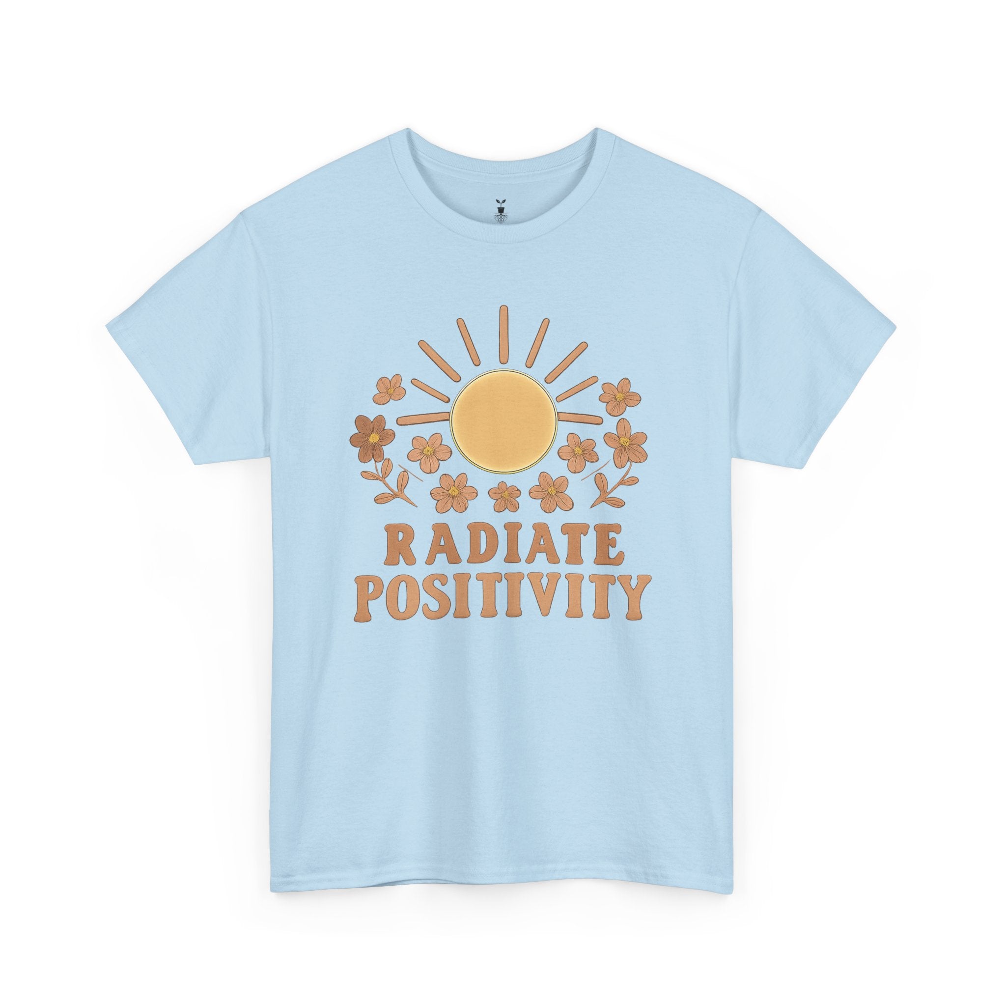 Sun and Flower Radiate Positivity T-Shirt