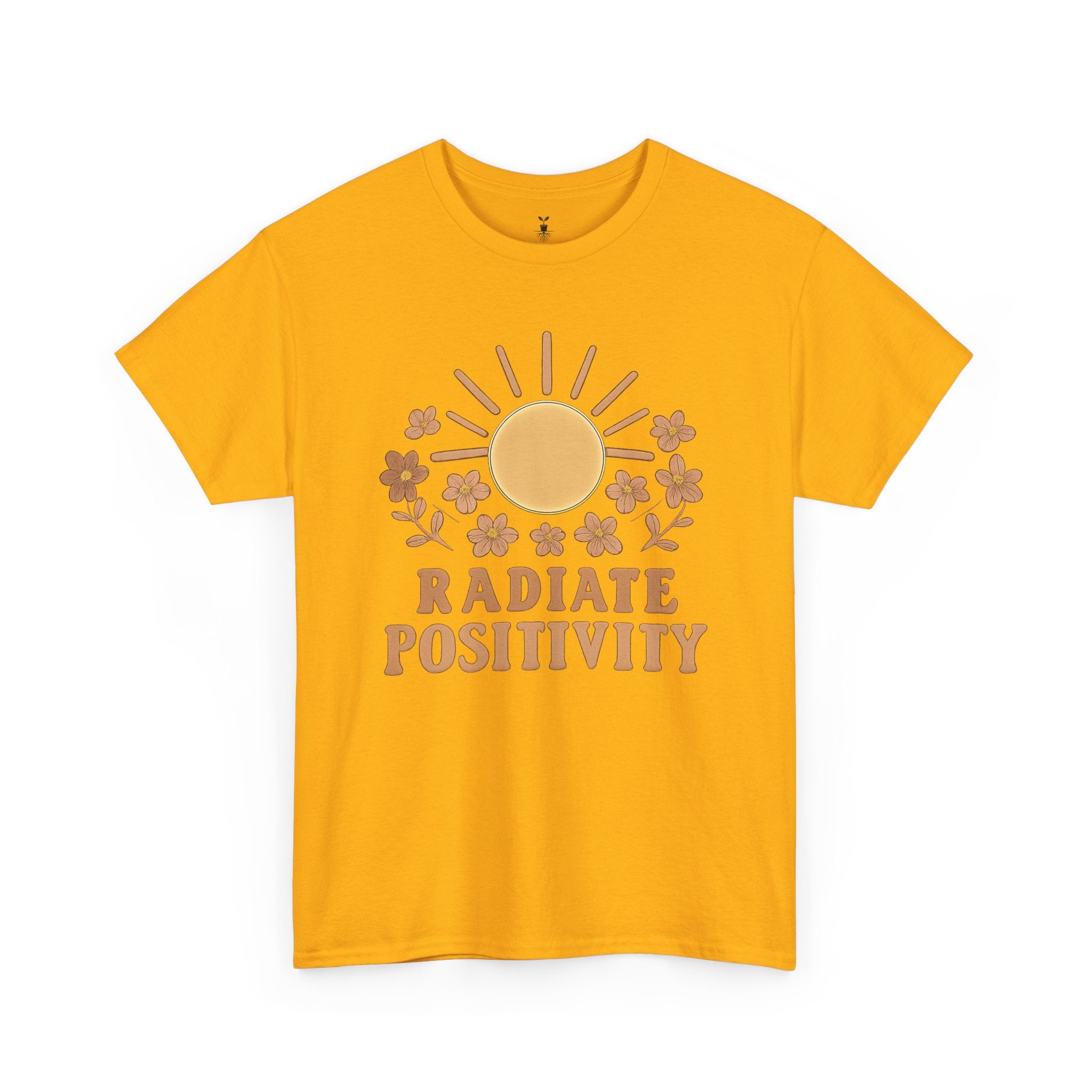 Sun and Flower Radiate Positivity T-Shirt