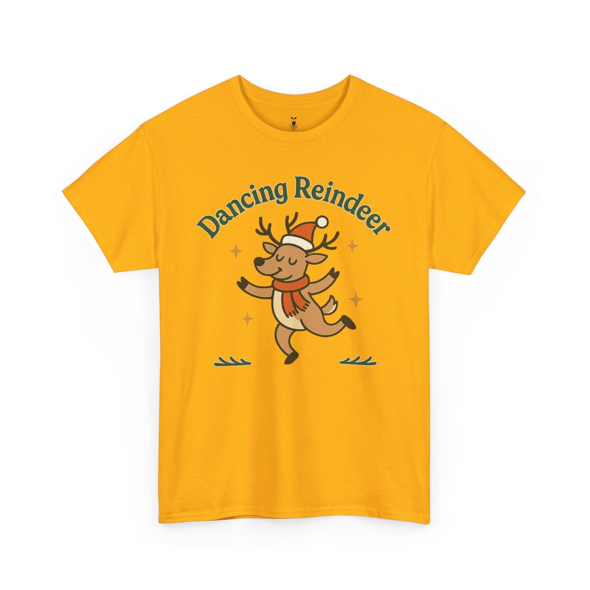 Festive Christmas Dancing Reindeer T-Shirt