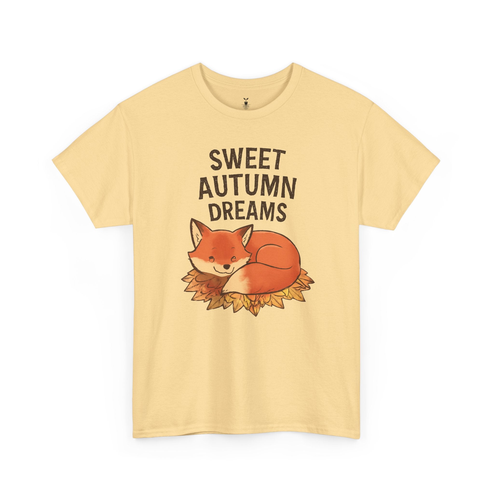 Cute Fox Sweet Autumn Dreams T-Shirt
