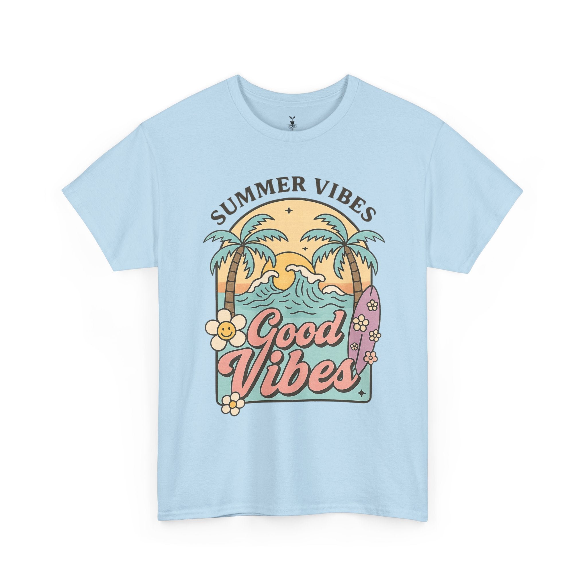 Good VIbes & Summer Vibes Surf T-Shirt