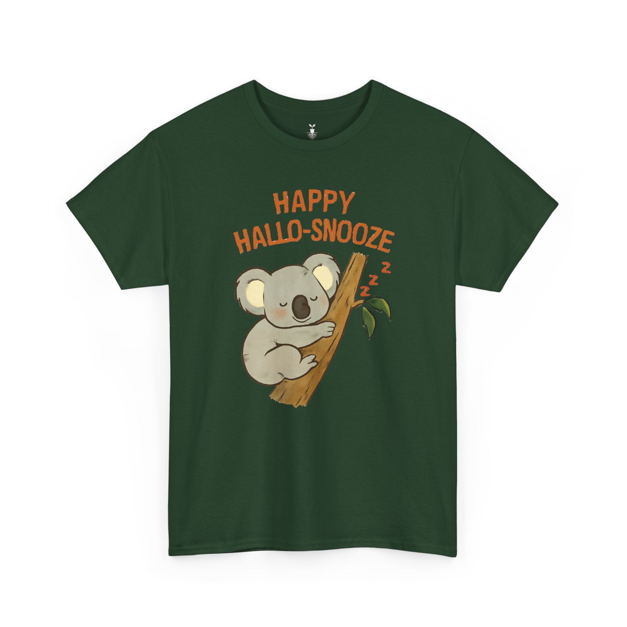 Sleeping Koala Happy Hallo-Snooze Autumn T-Shirt