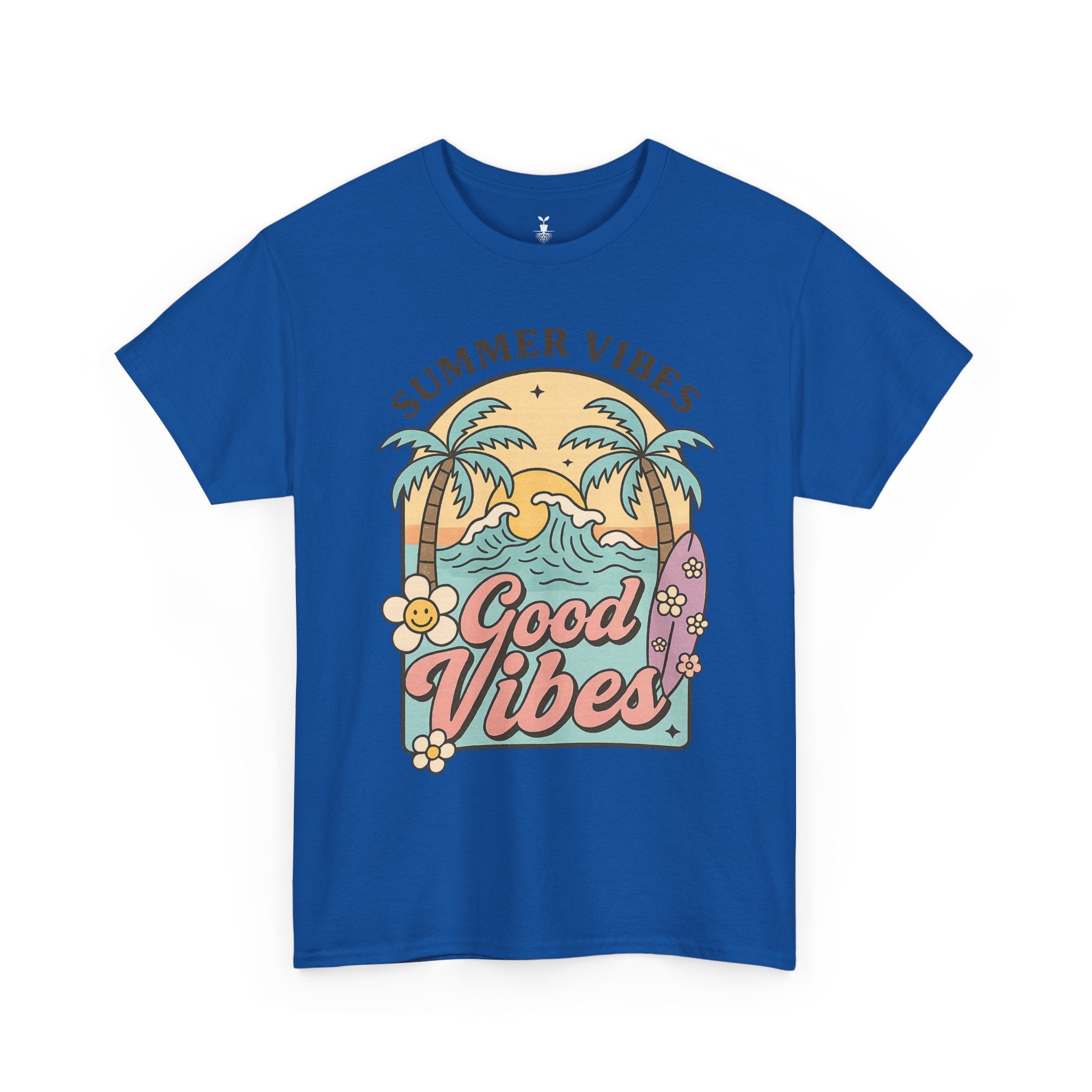Good VIbes & Summer Vibes Surf T-Shirt