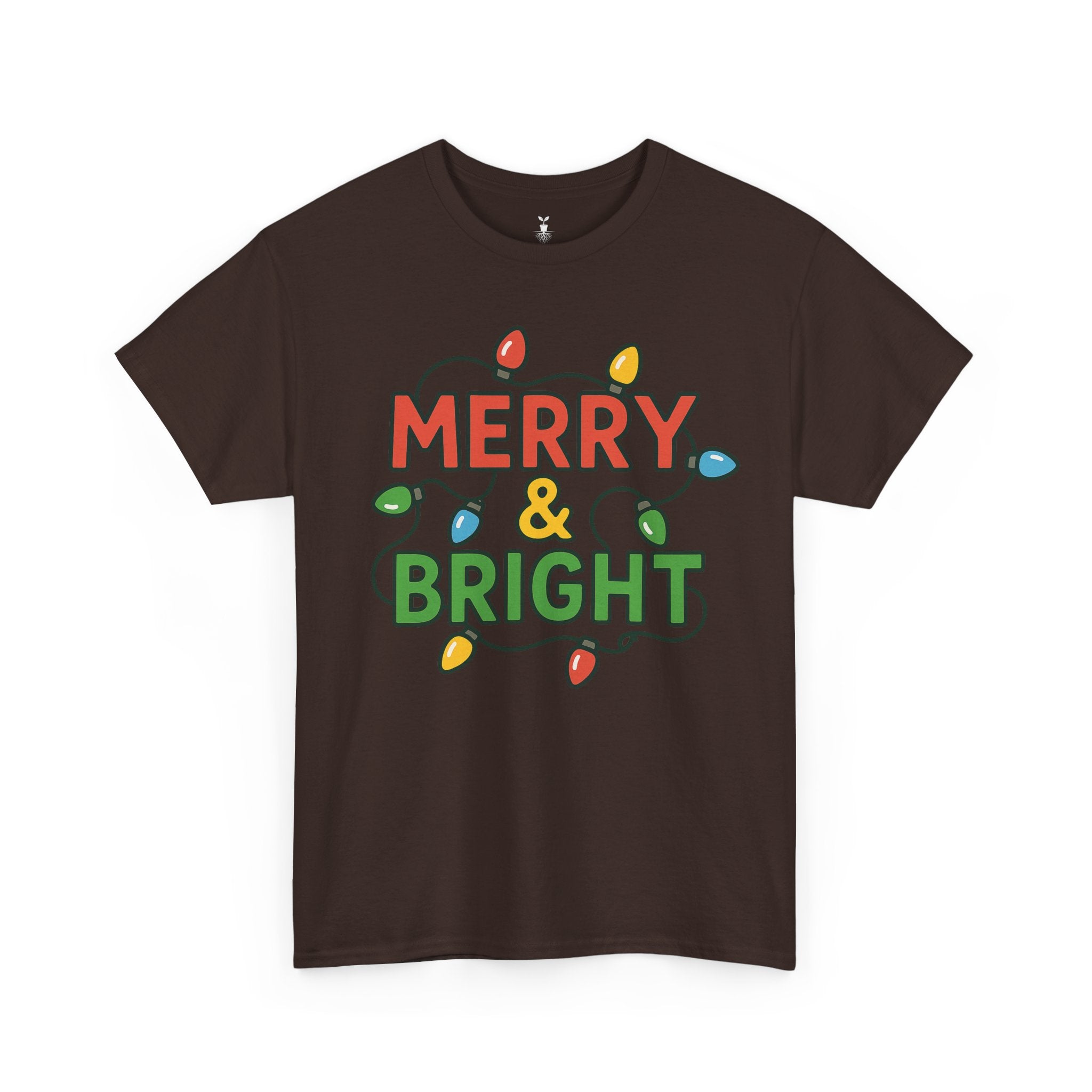 Festive Merry & Bright Christmas T-Shirt