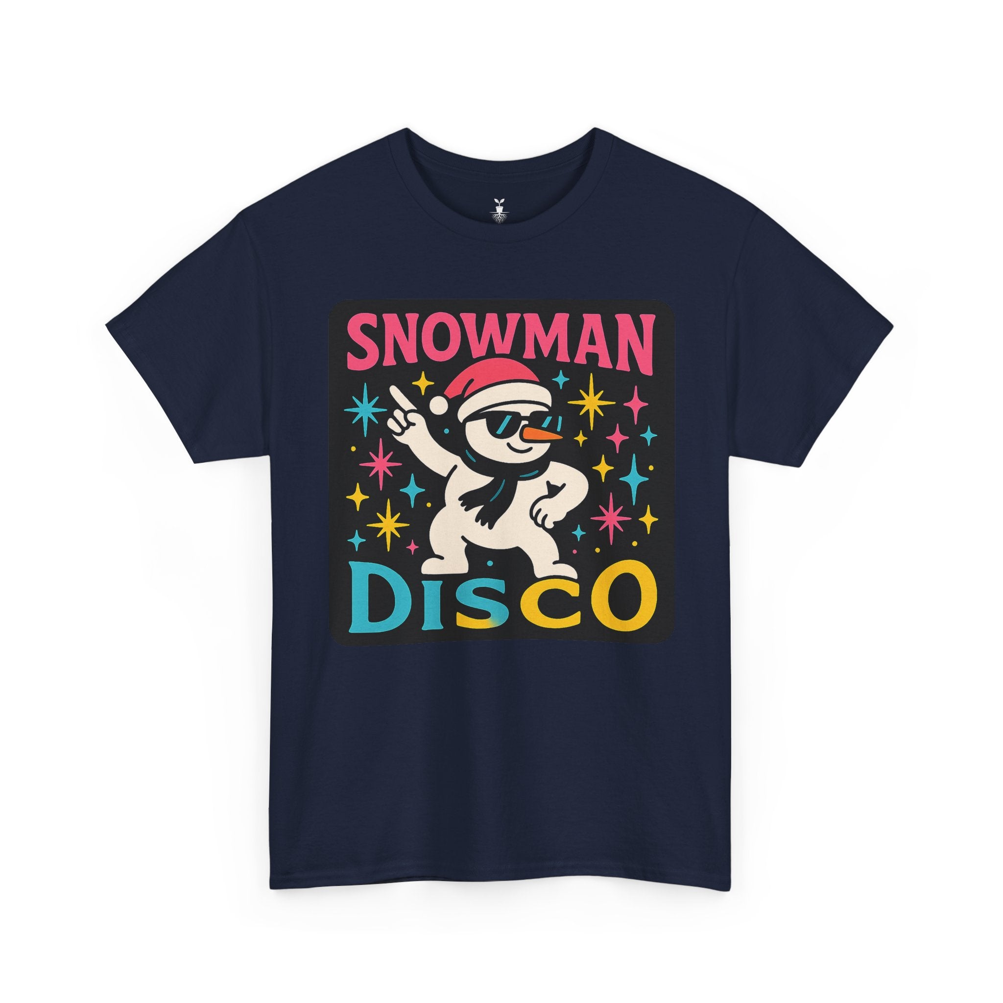 Christmast Snowman Disco T-Shirt