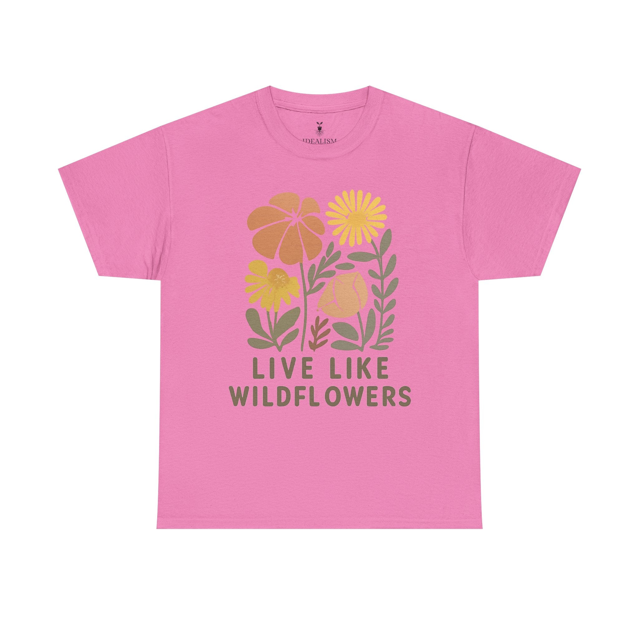 Aesthetic Live Like Wildflowers T-Shirt