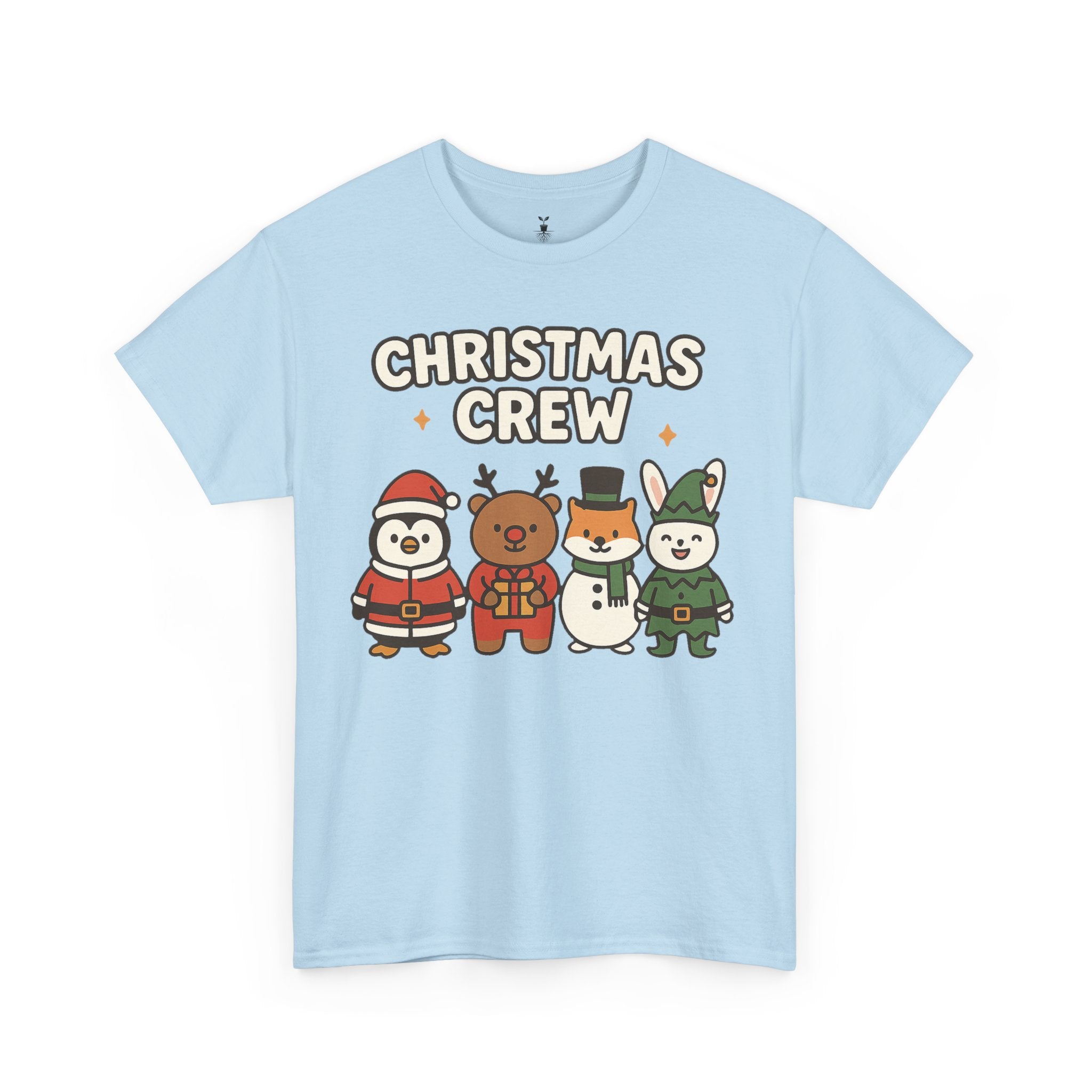 Christmas Crew Penguin Reindeer Snowman Bunny T-Shirt