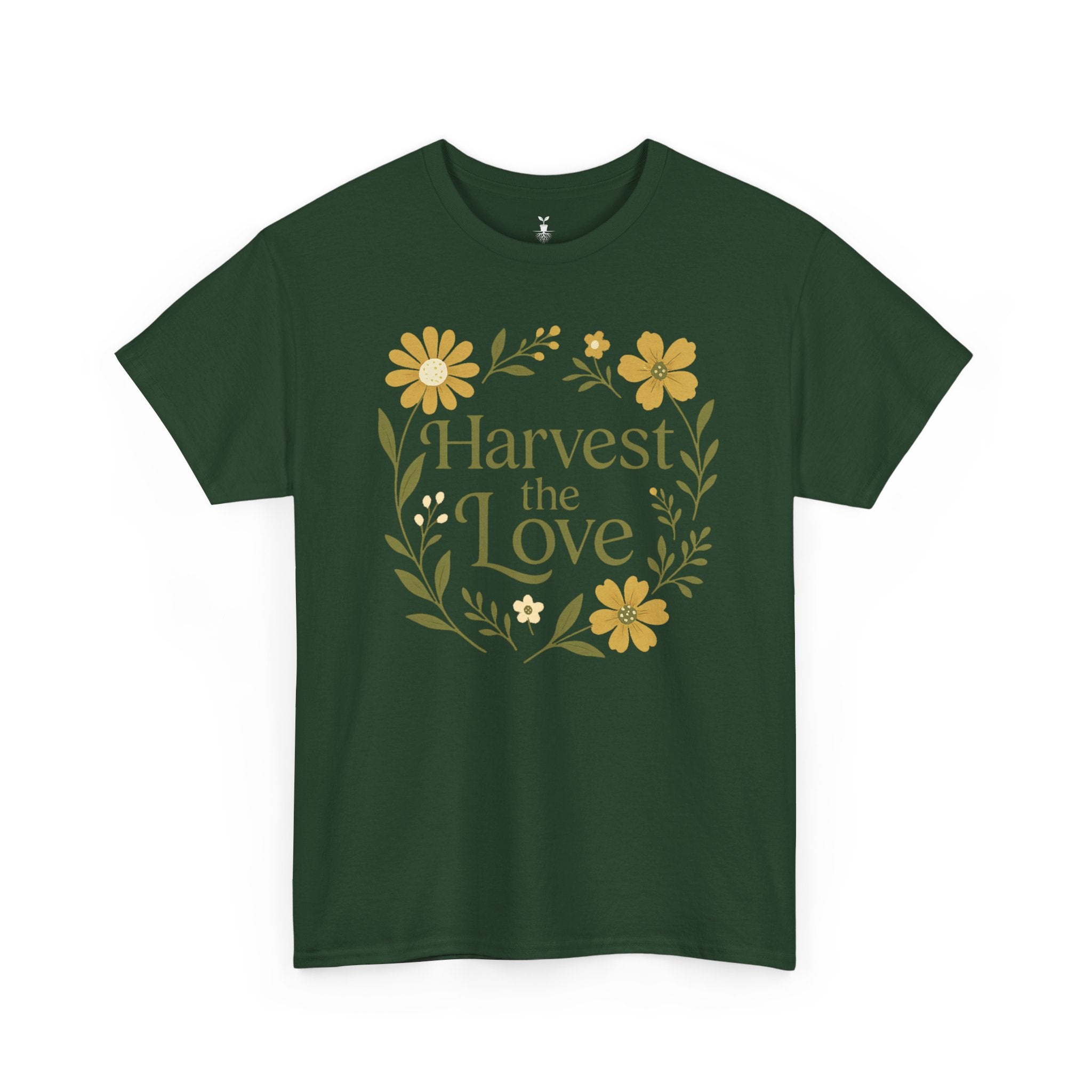 Floral Boho Harvest the Love T-Shirt
