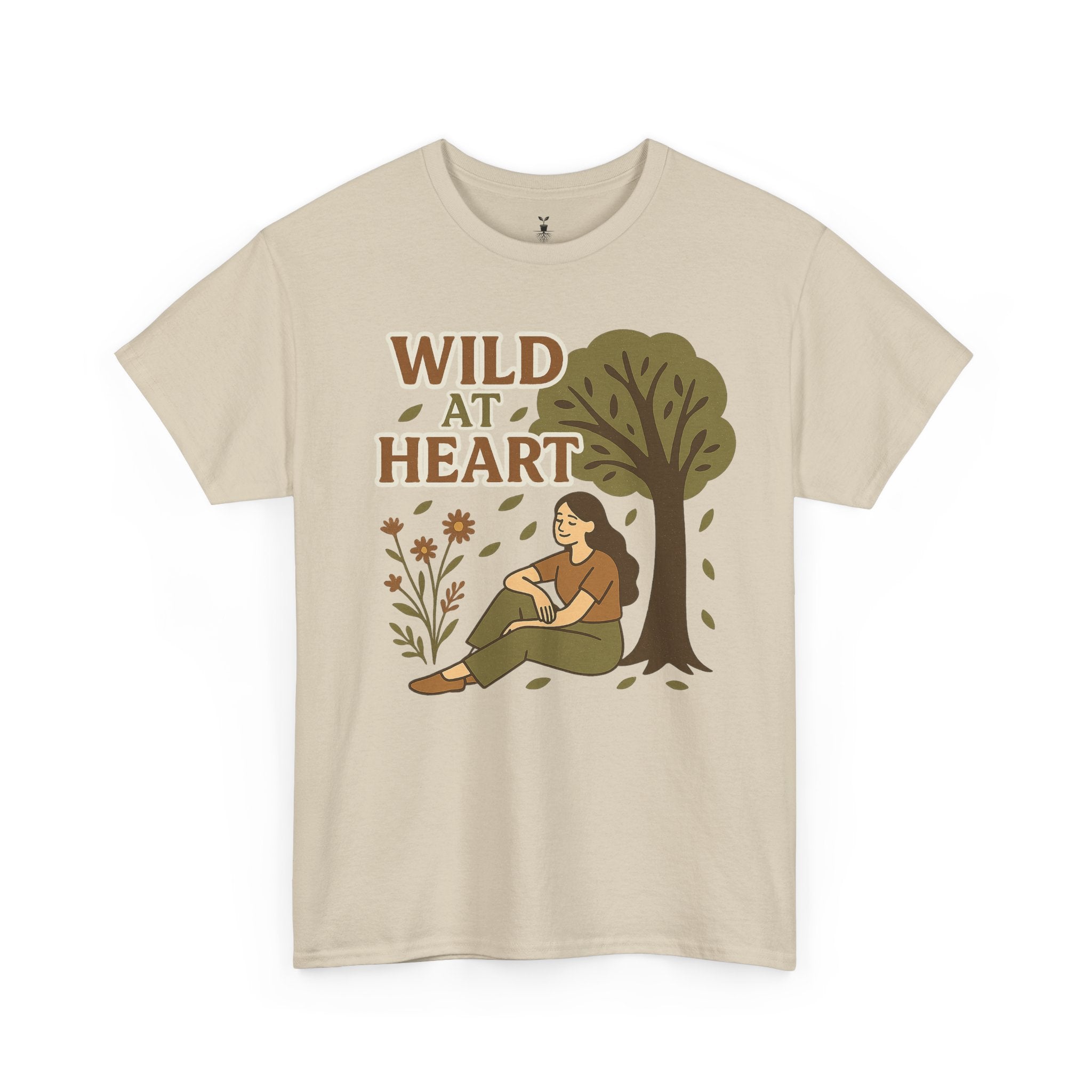 woman under the tree & Wild at Heart T-Shirt