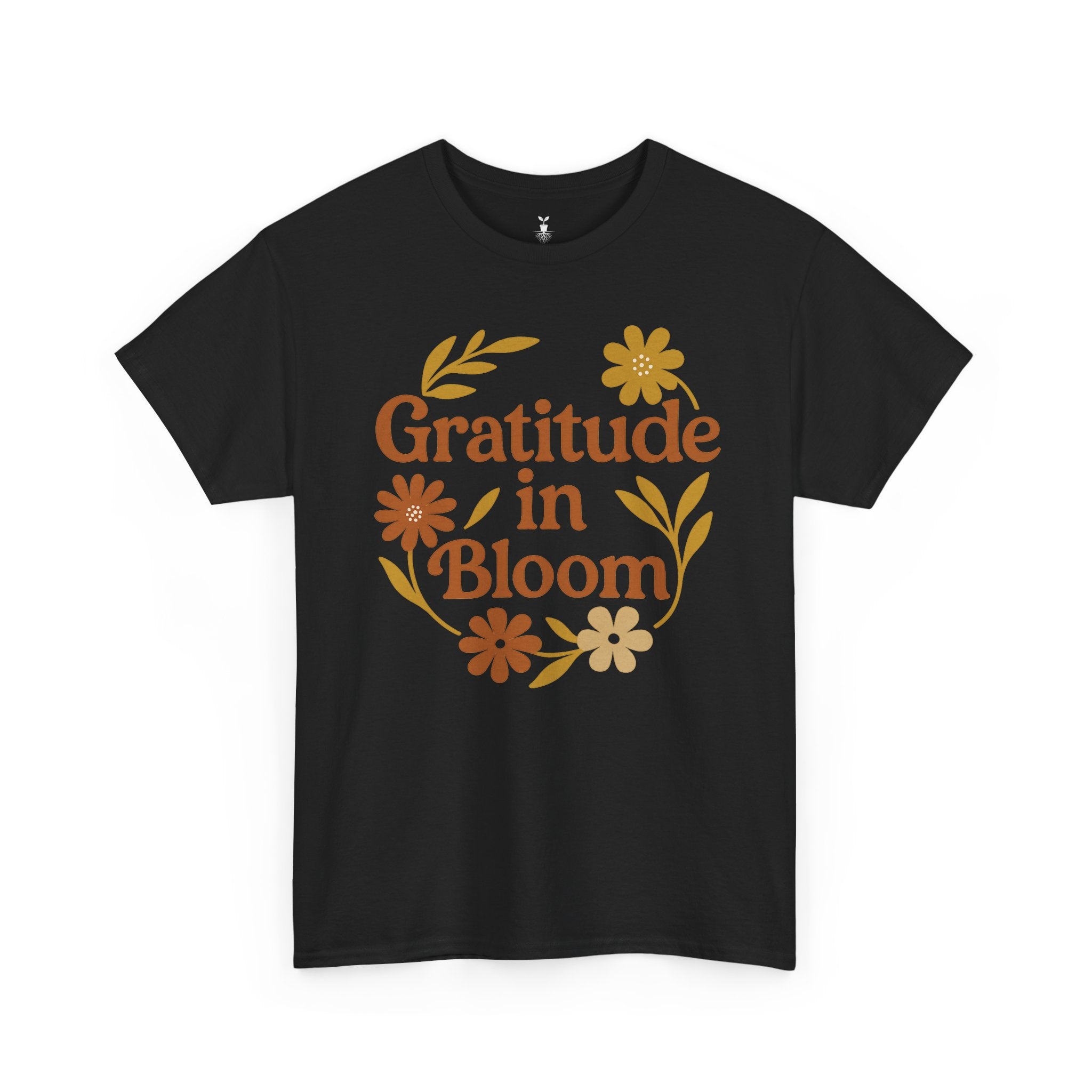 Floral Boho Gratitude in Bloom T-Shirt