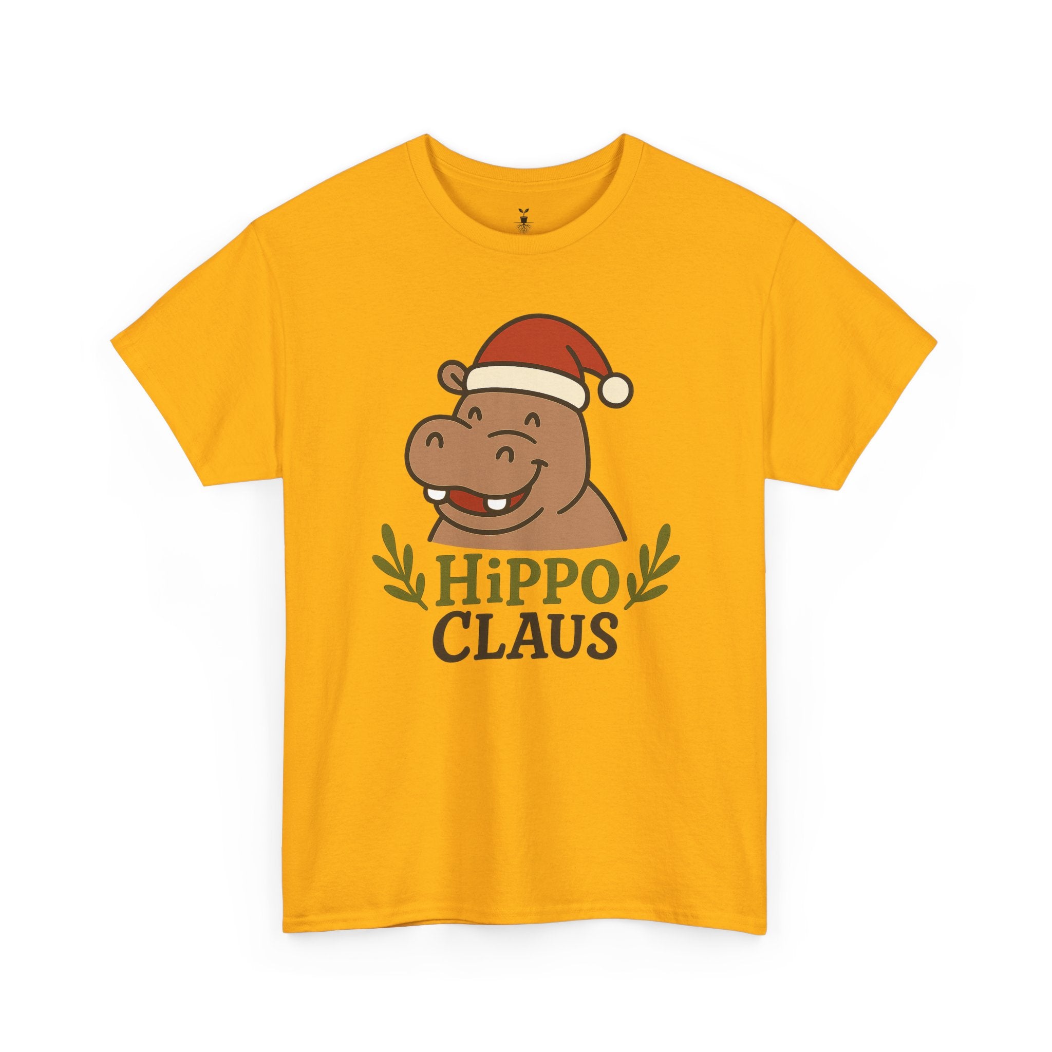 Funny Hippo Claus Christmas T-Shirt
