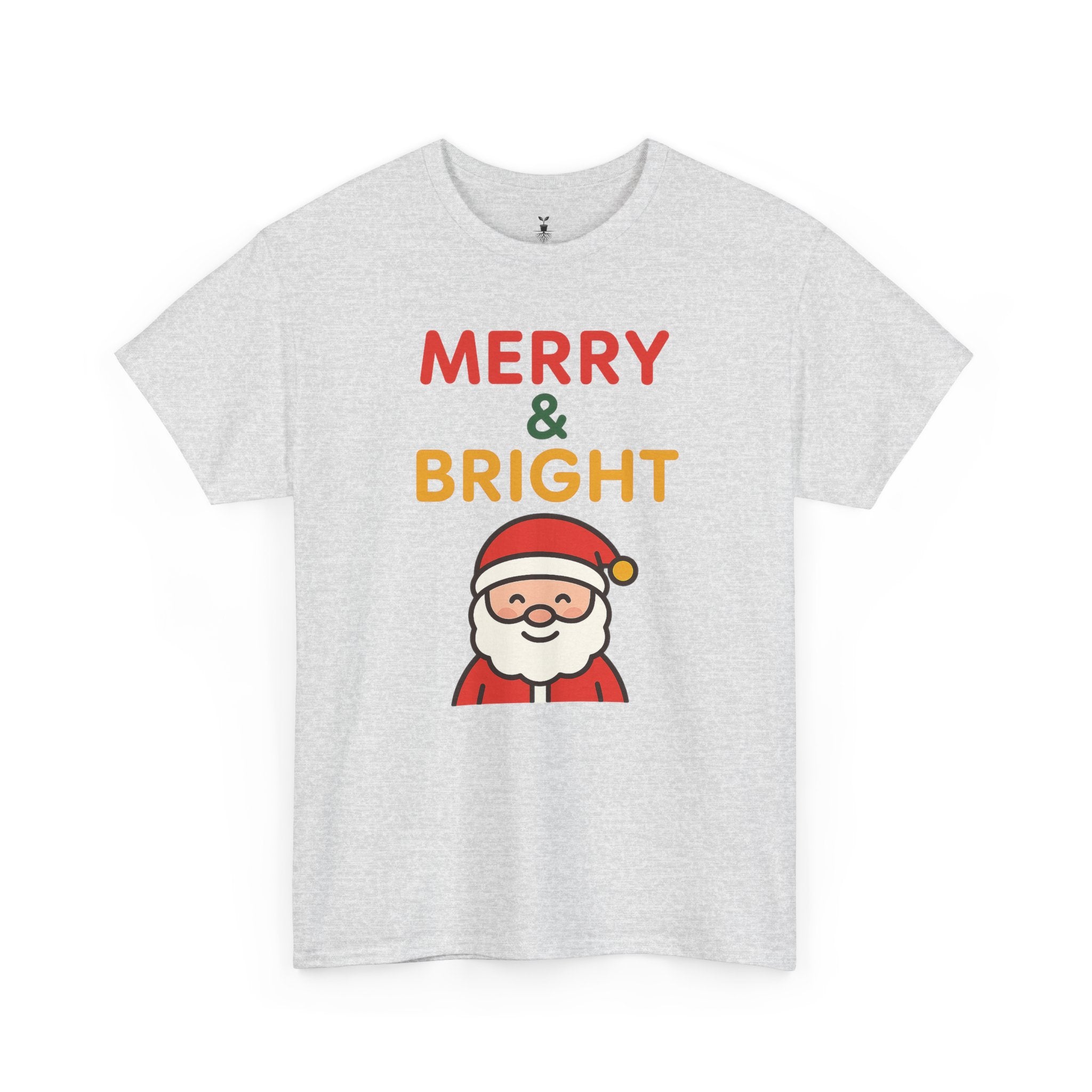 Santa Claus Merry and Bright Christmas T-Shirt