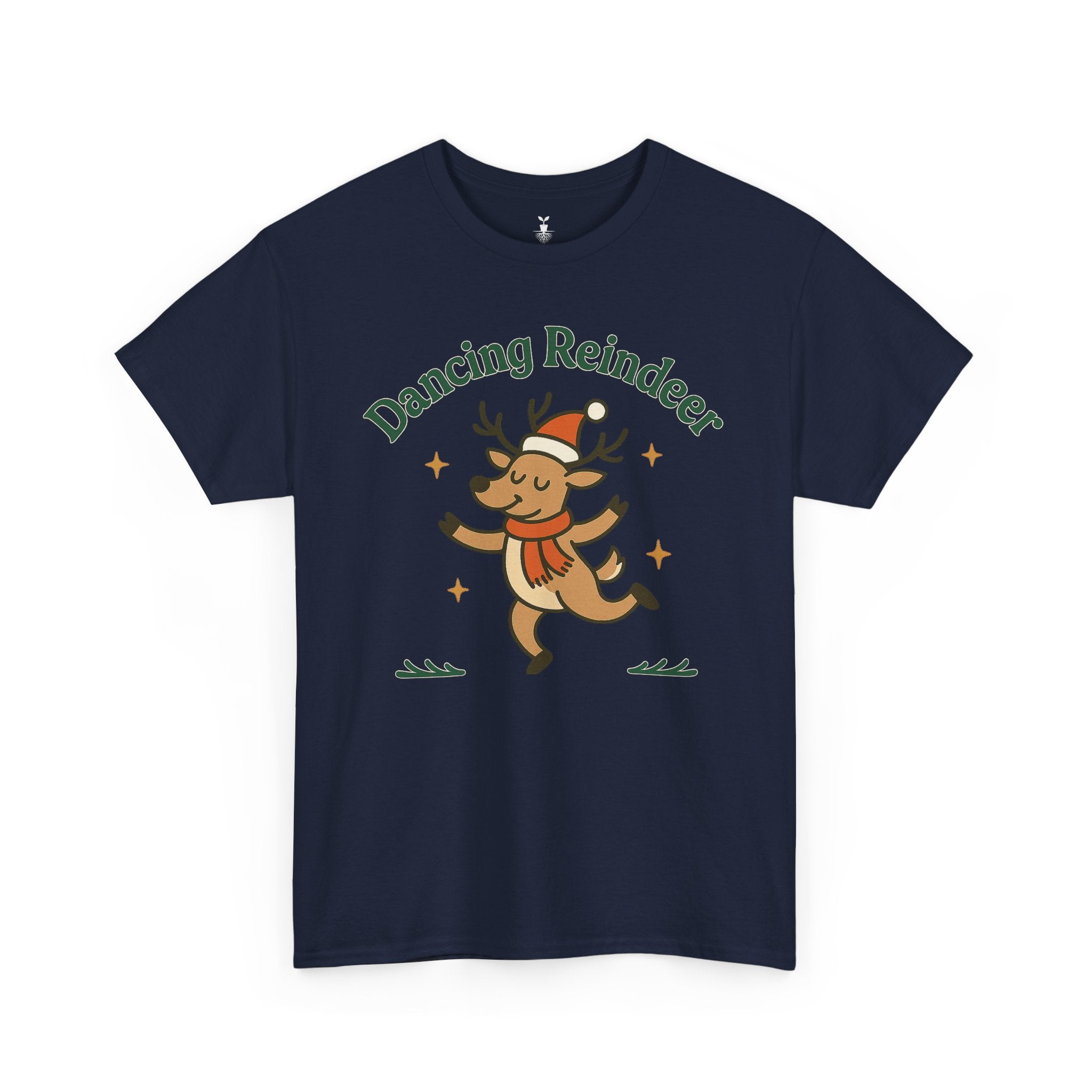 Festive Christmas Dancing Reindeer T-Shirt