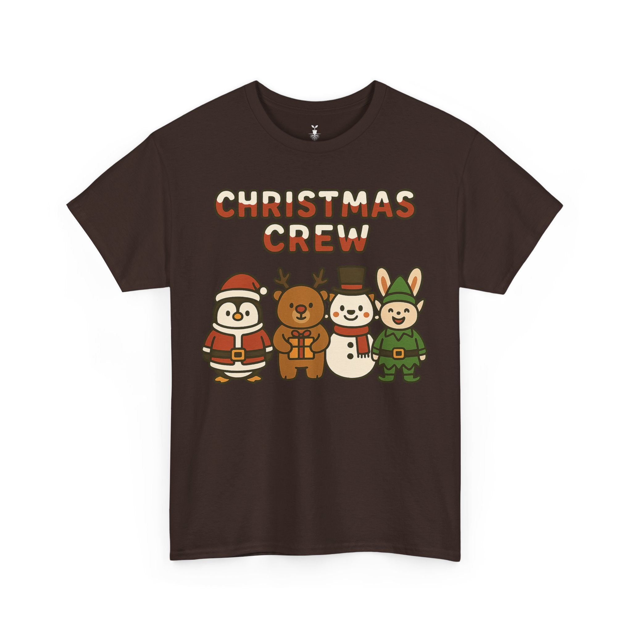 Christmas Crew Penguin Reindeer Snowman Bunny T-Shirt