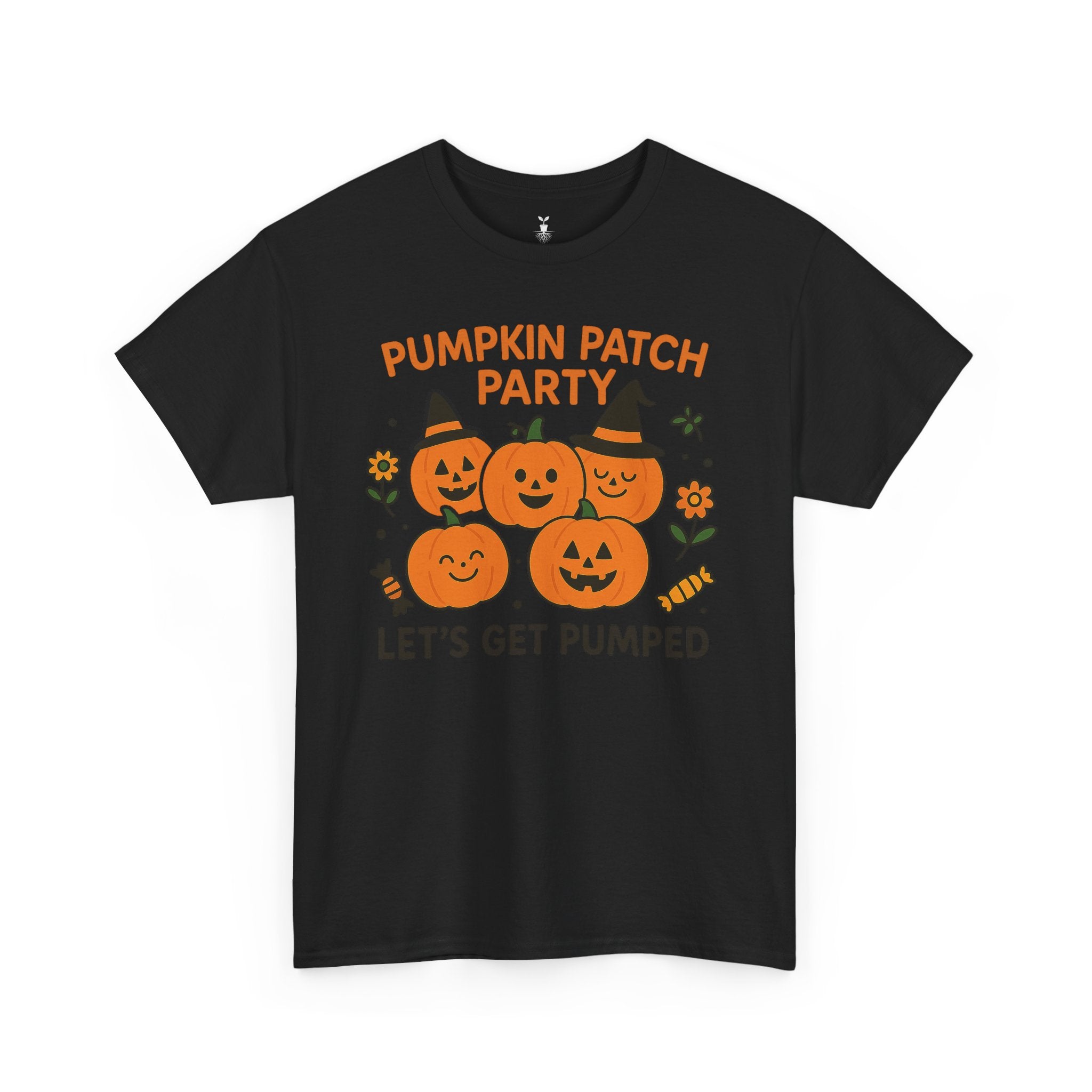 Cute Smiling Pumpkin Patch Party T-Shirt