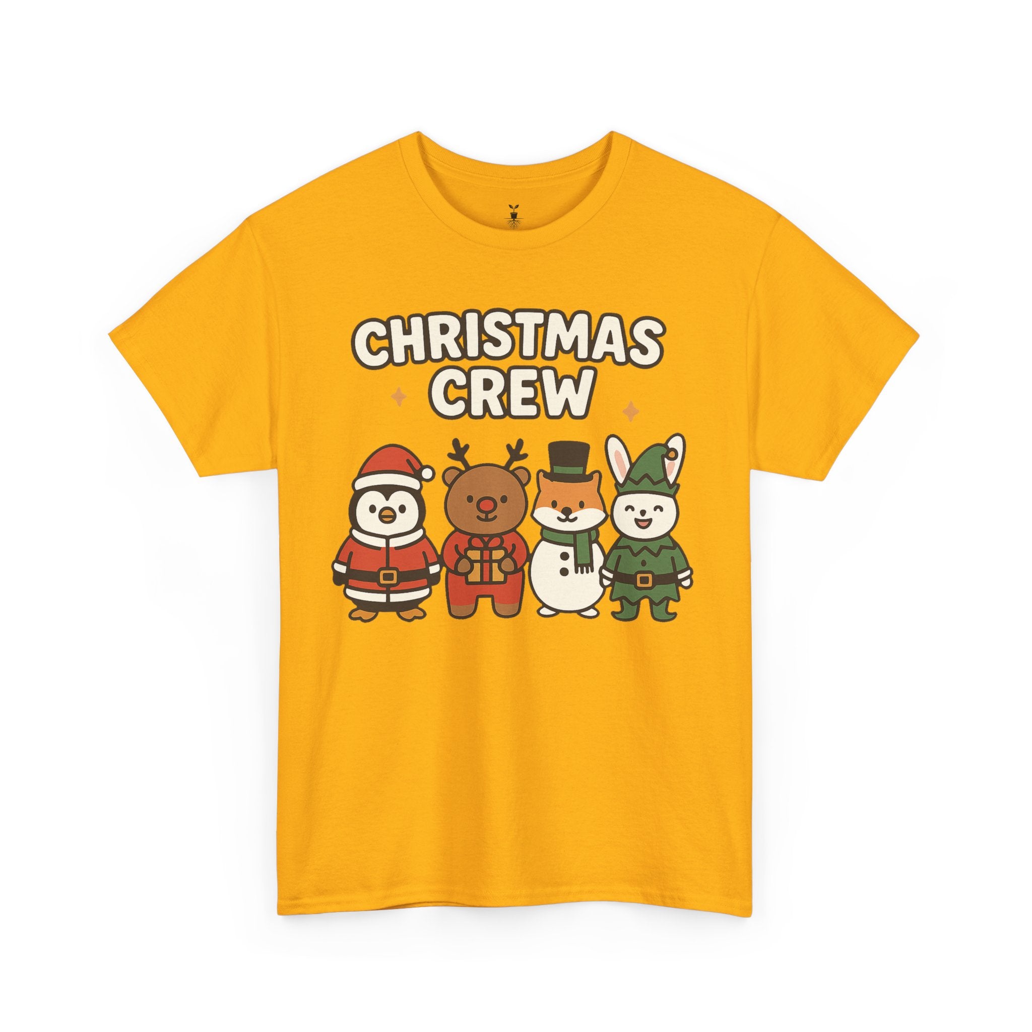 Christmas Crew Penguin Reindeer Snowman Bunny T-Shirt