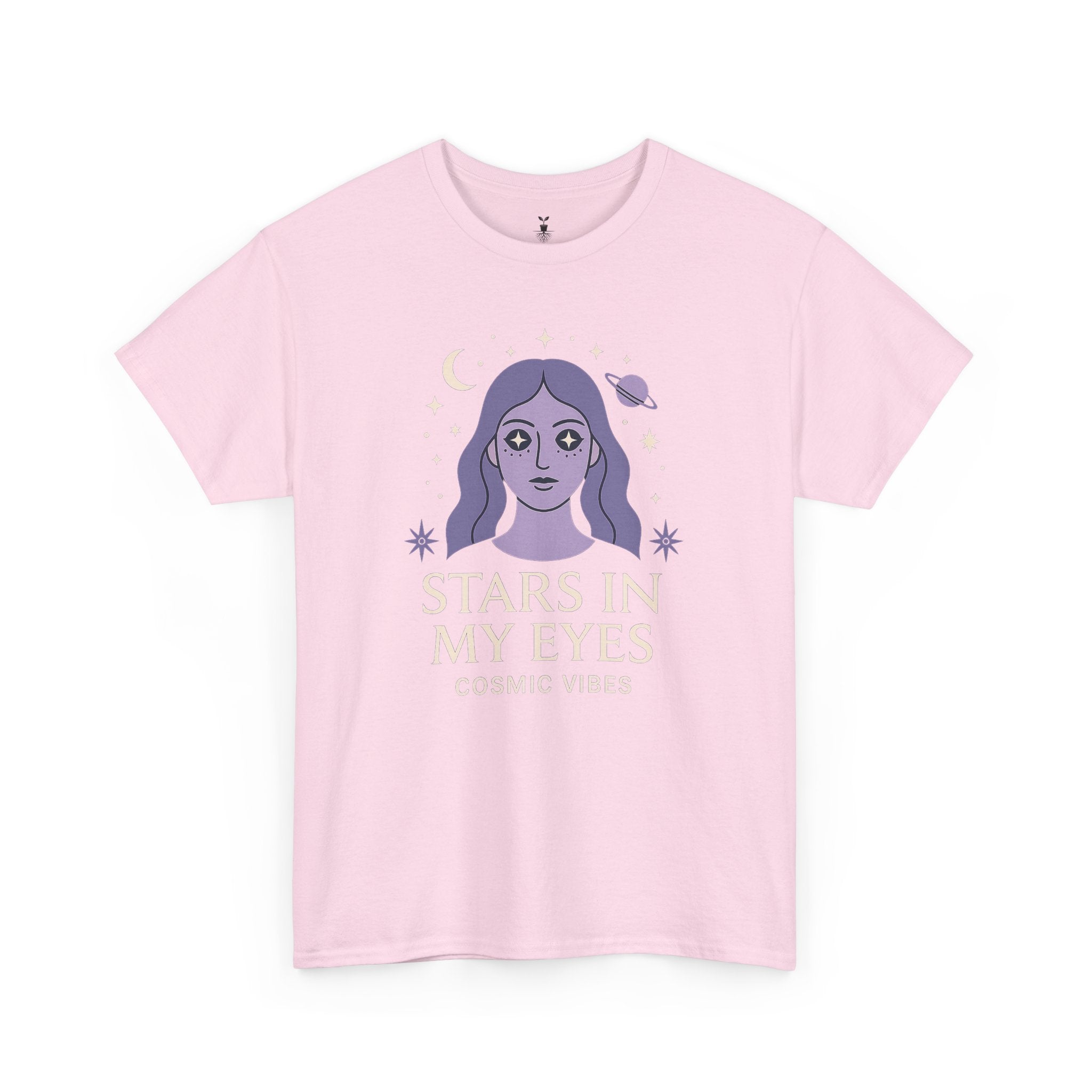 Mystical Stars In My Eyes Cosmic Vibes T-Shirt
