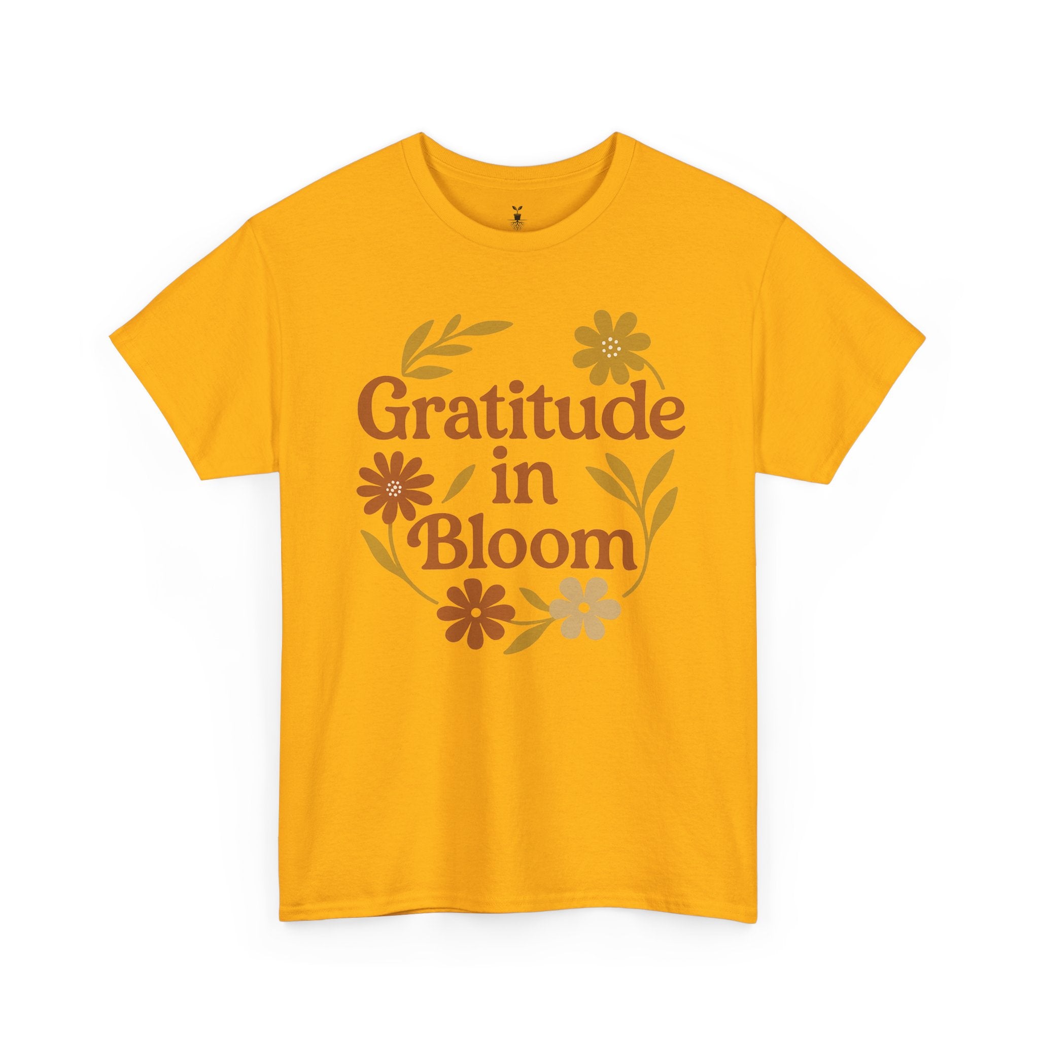 Floral Boho Gratitude in Bloom T-Shirt