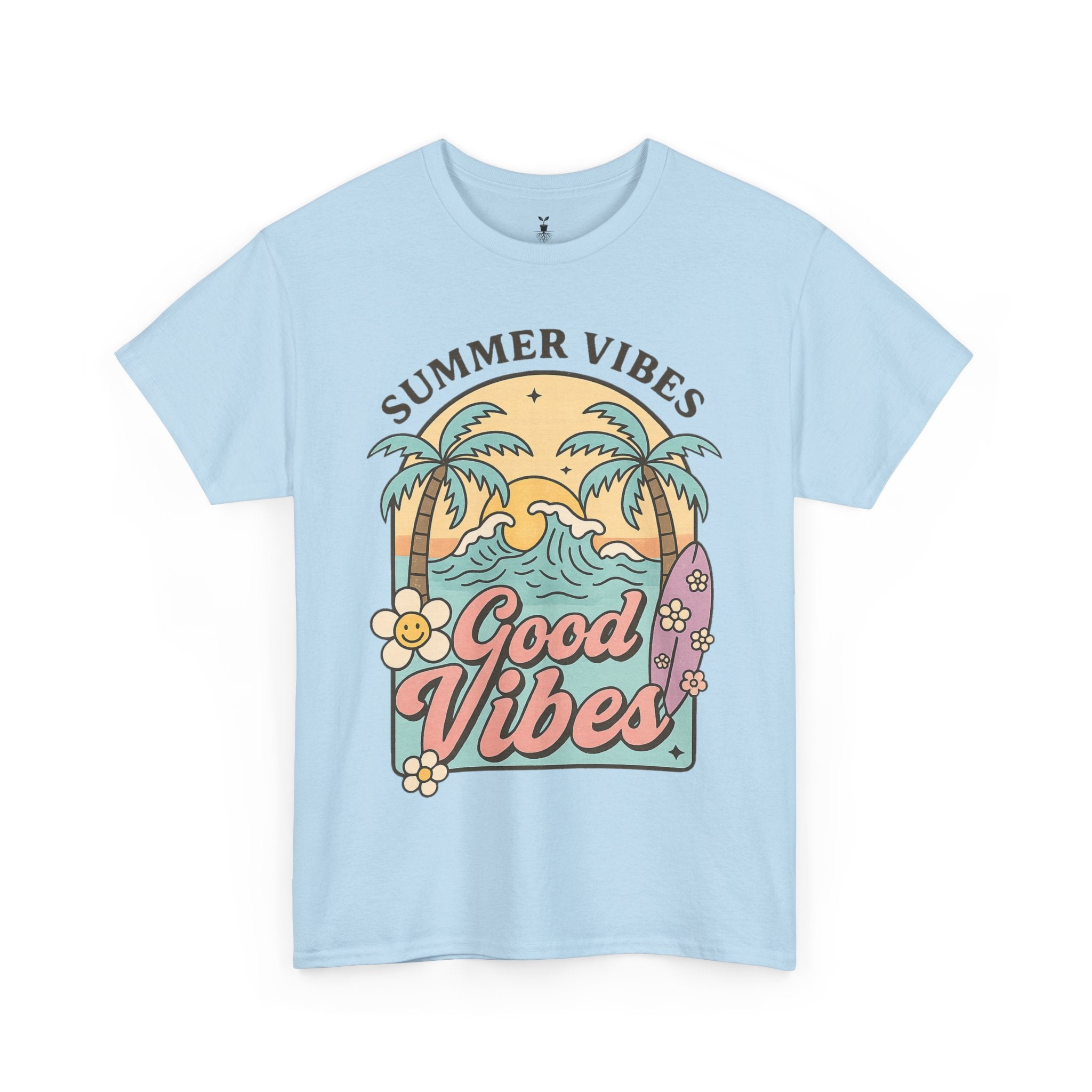 Good VIbes & Summer Vibes Surf T-Shirt