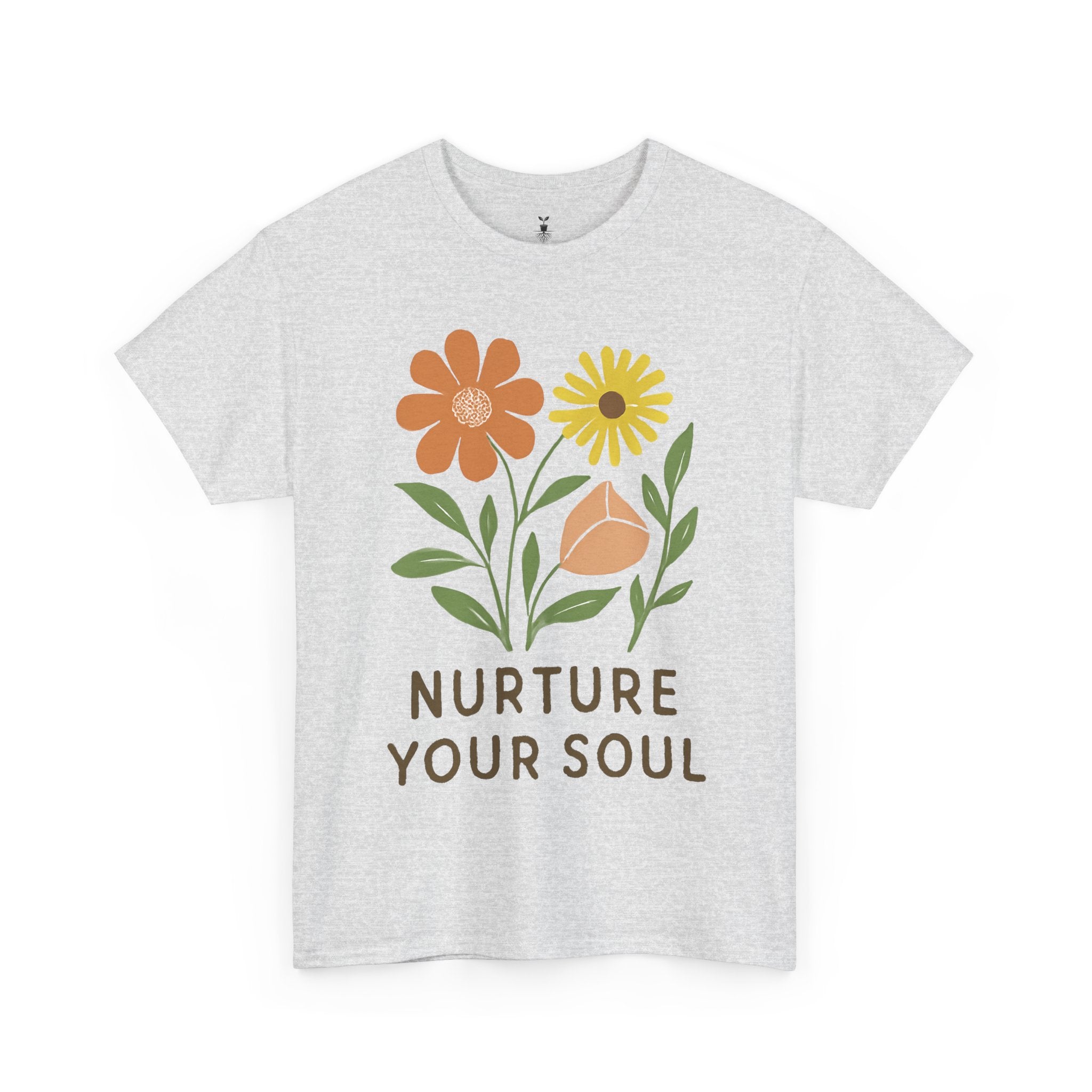 Boho Floral Nurture Your Soul T-Shirt