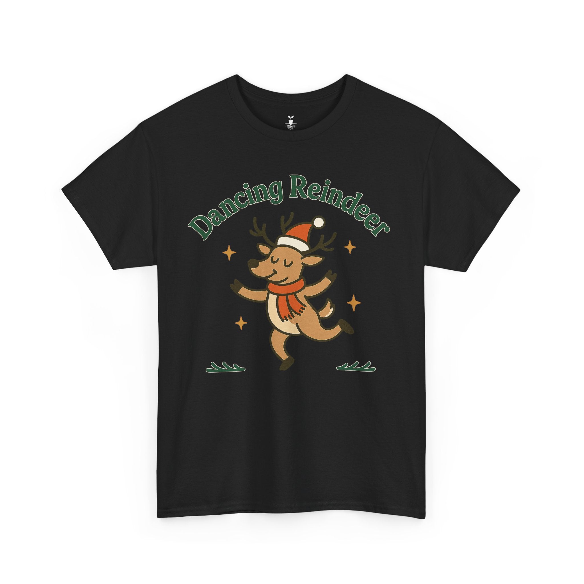 Festive Christmas Dancing Reindeer T-Shirt