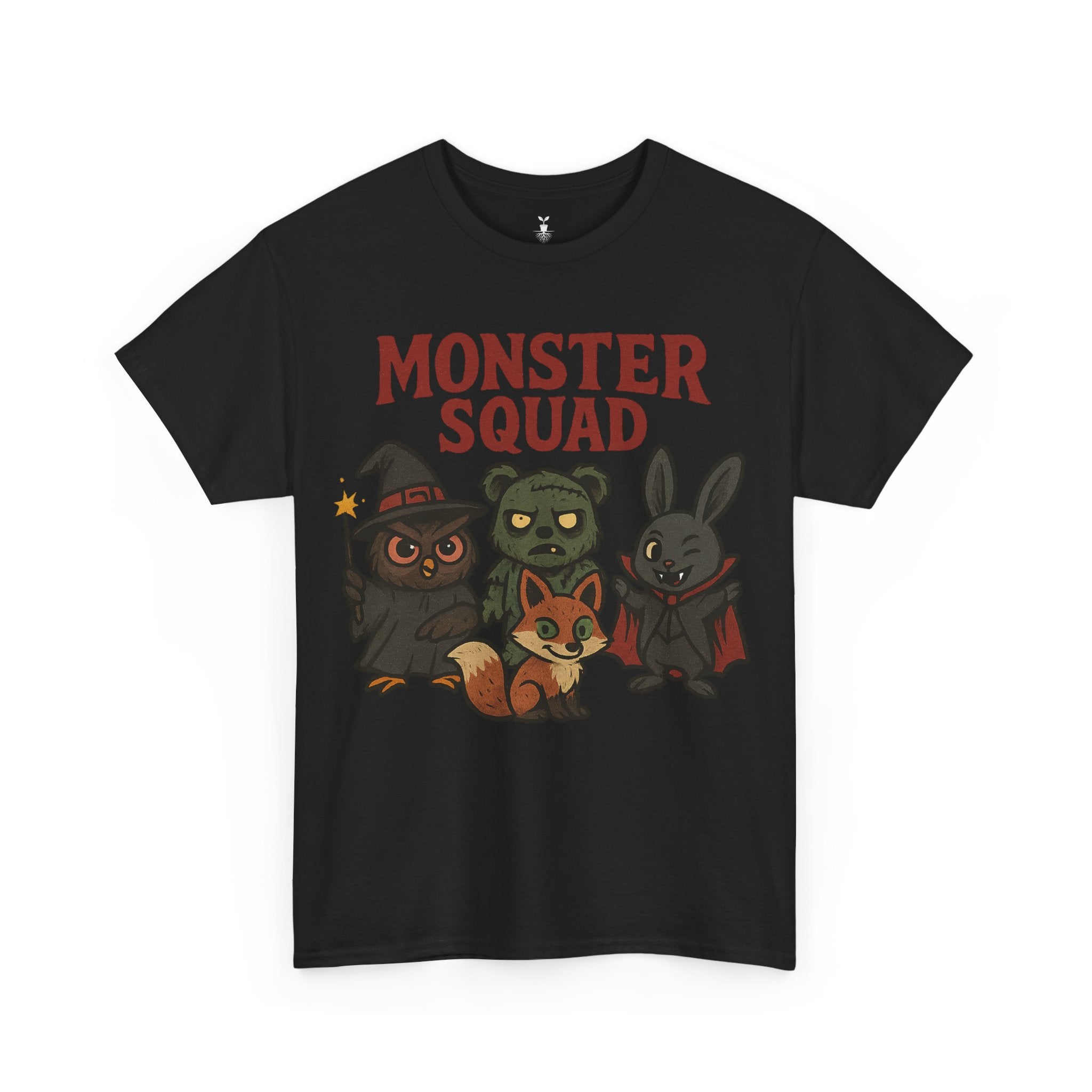 Owl, Fox, Bear, And Rabbit Monster Squad T-Shirt